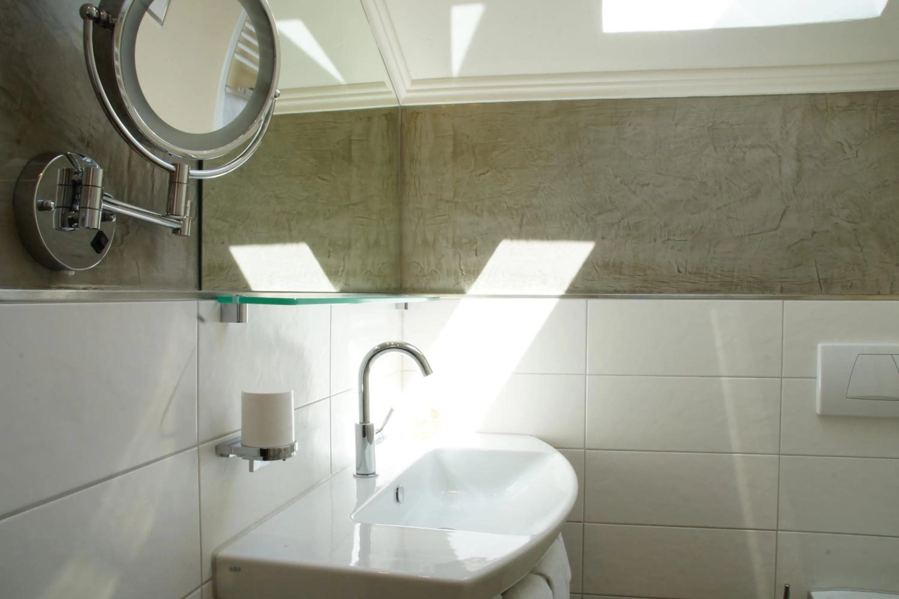 Shower in Landkomforthotel Panorama & Restaurant Bella Vista