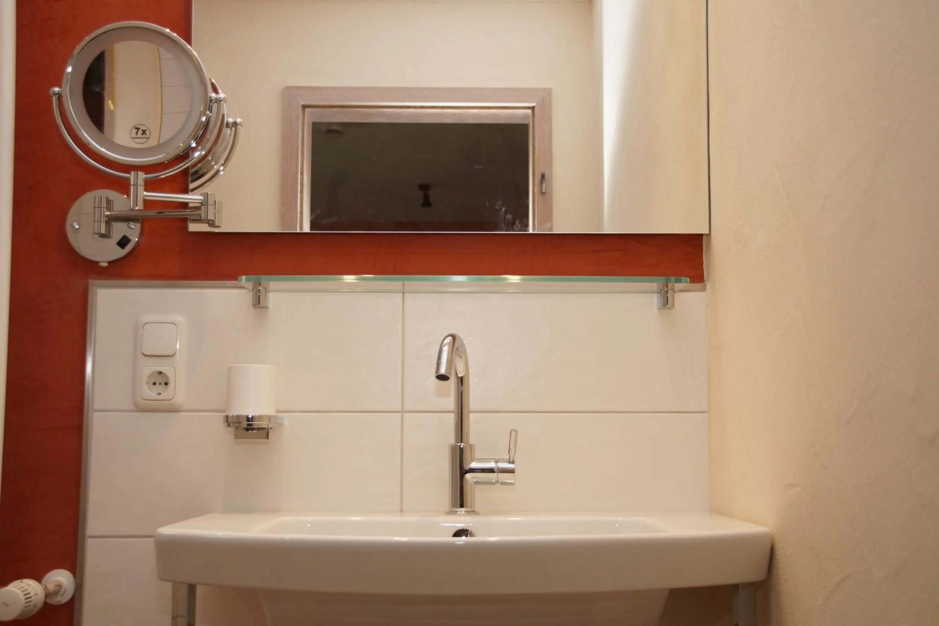 Bathroom in Landkomforthotel Panorama & Restaurant Bella Vista