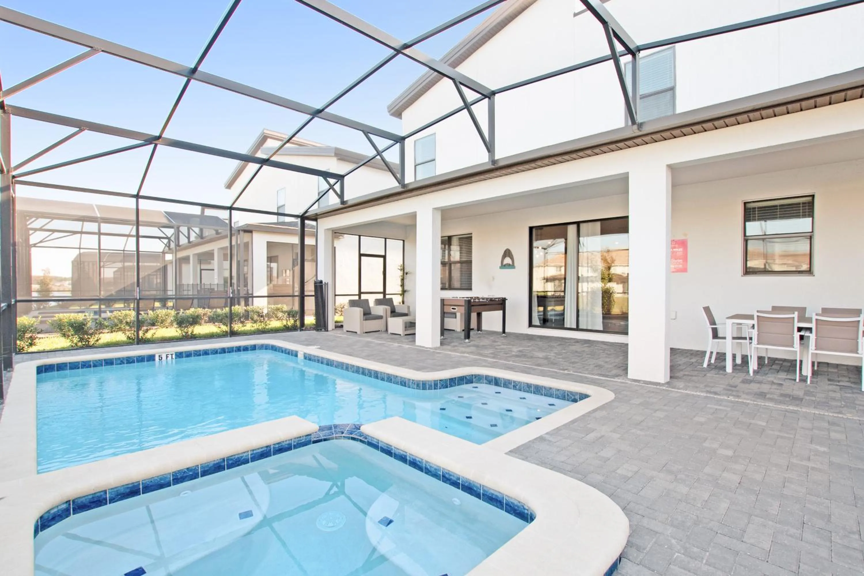 Private PoolSpa GameRoom near WDW Sleeps 25