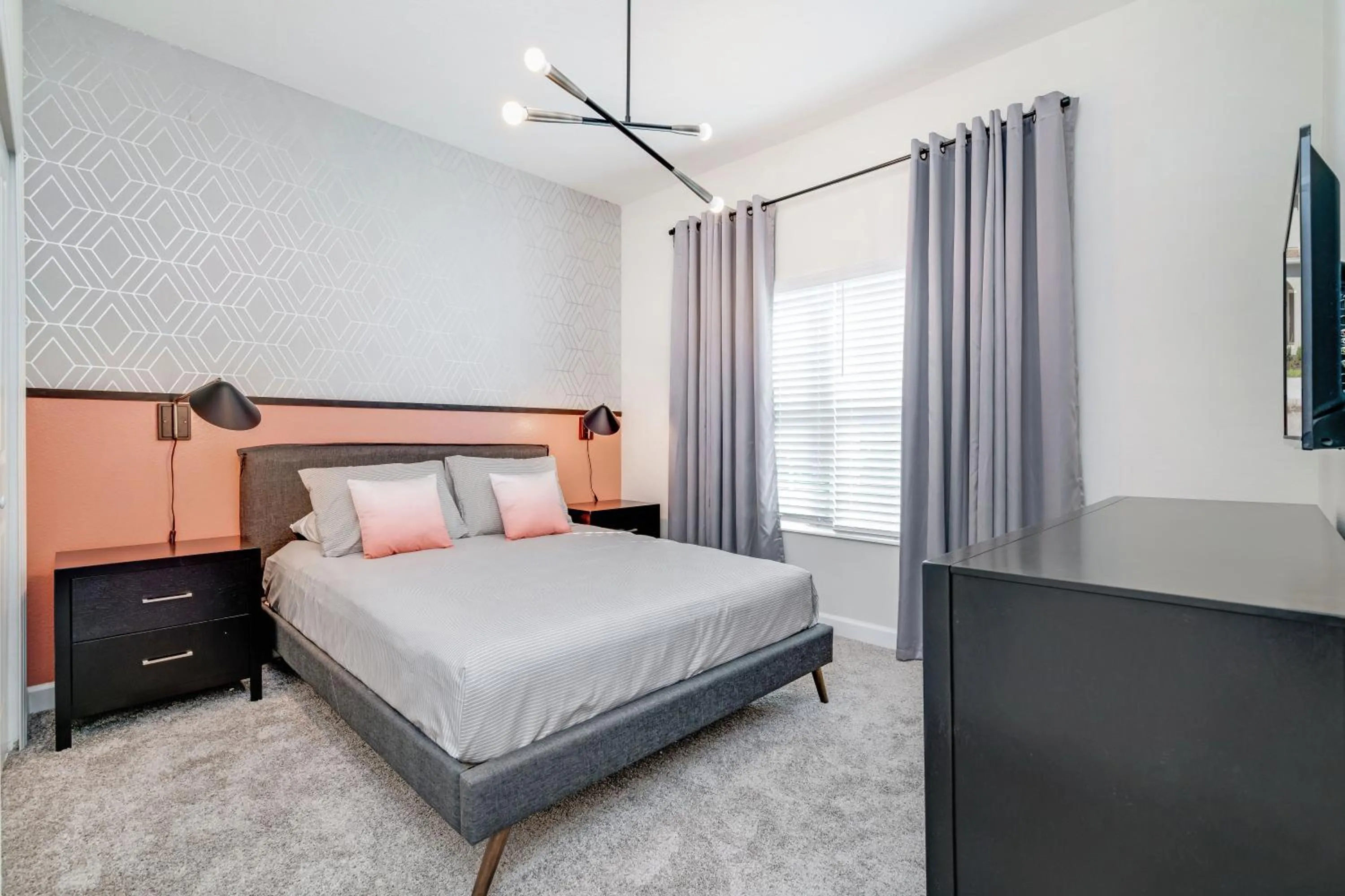 Bed in Beautiful Modern Home wPrivate Pool Near WDW