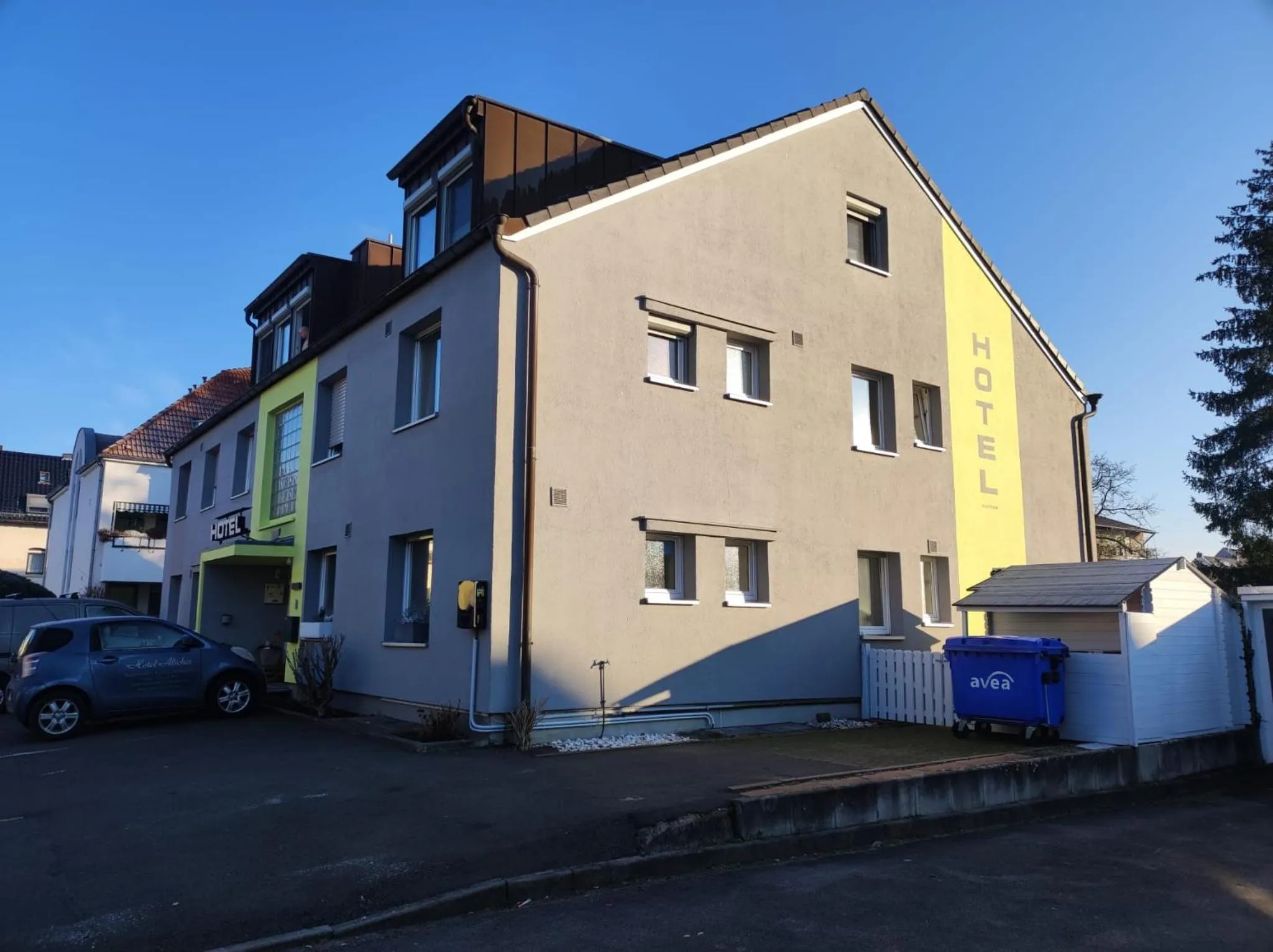 Street view in Hotel Alscher