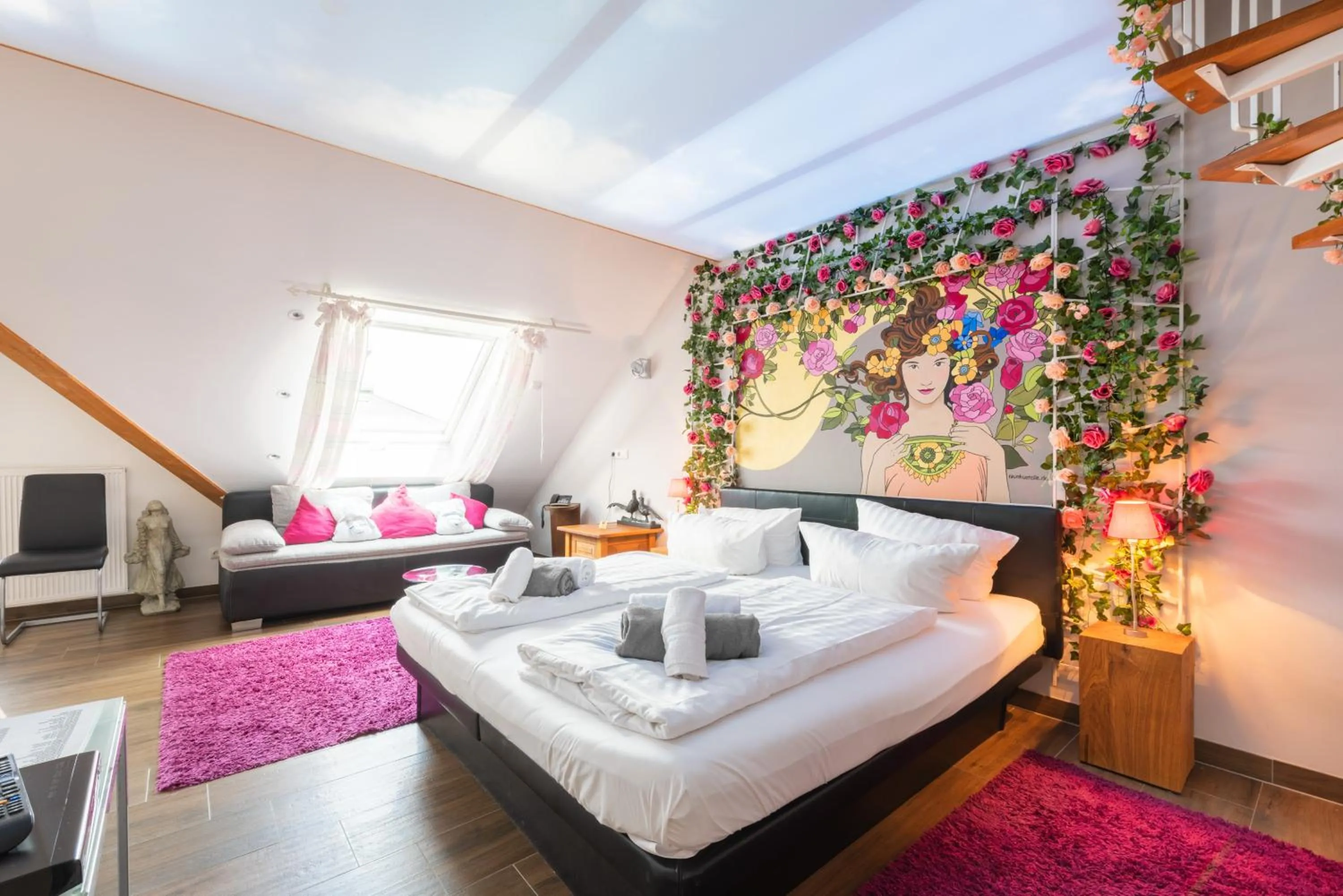 Bed in Hotel Ziegelruh