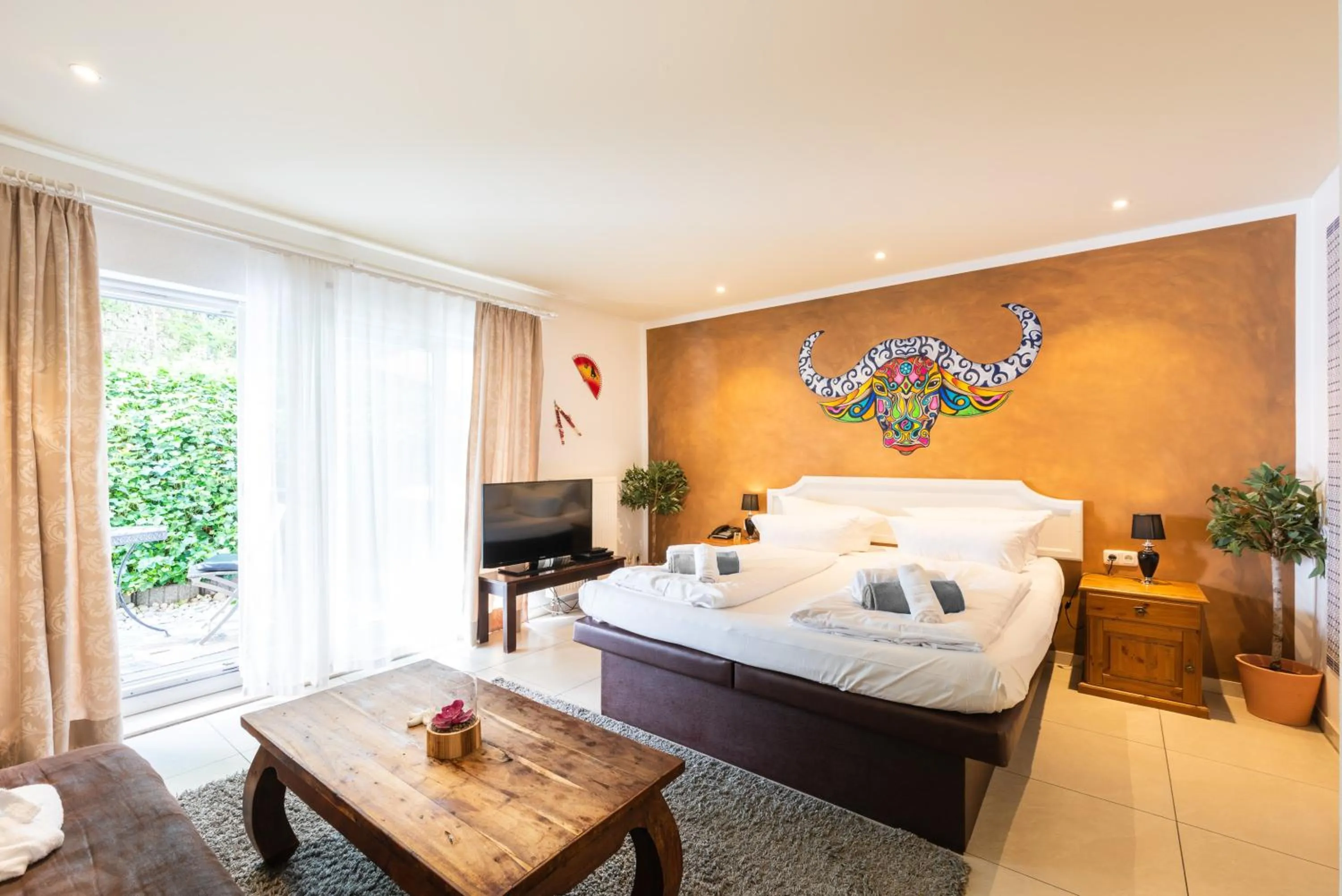 Bed in Hotel Ziegelruh