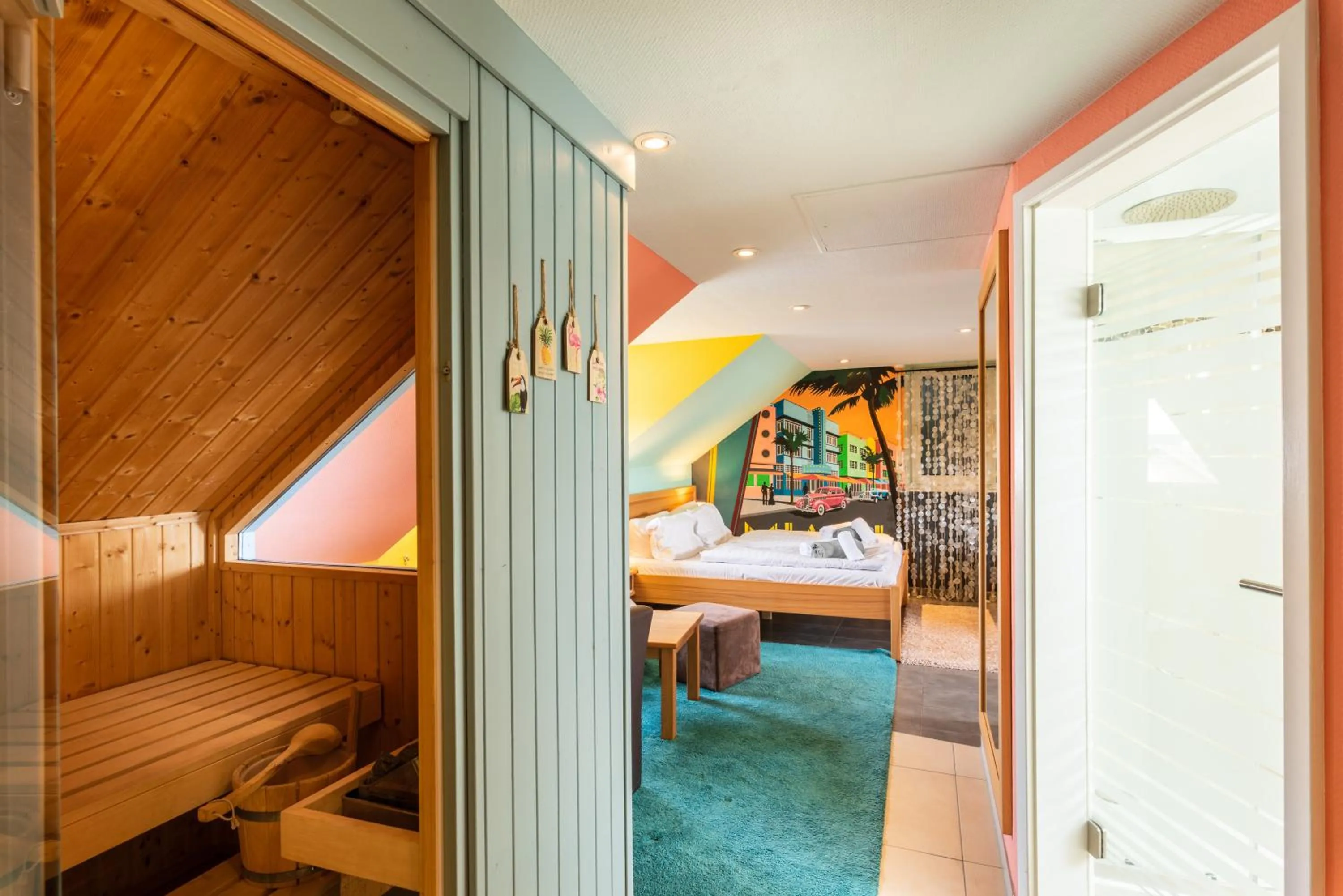 Bed in Hotel Ziegelruh