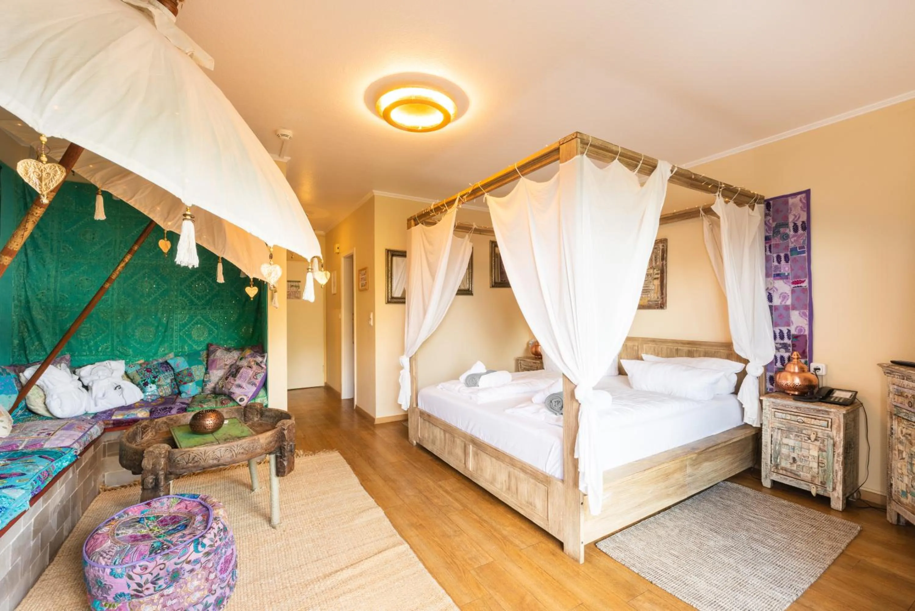 Bed in Hotel Ziegelruh