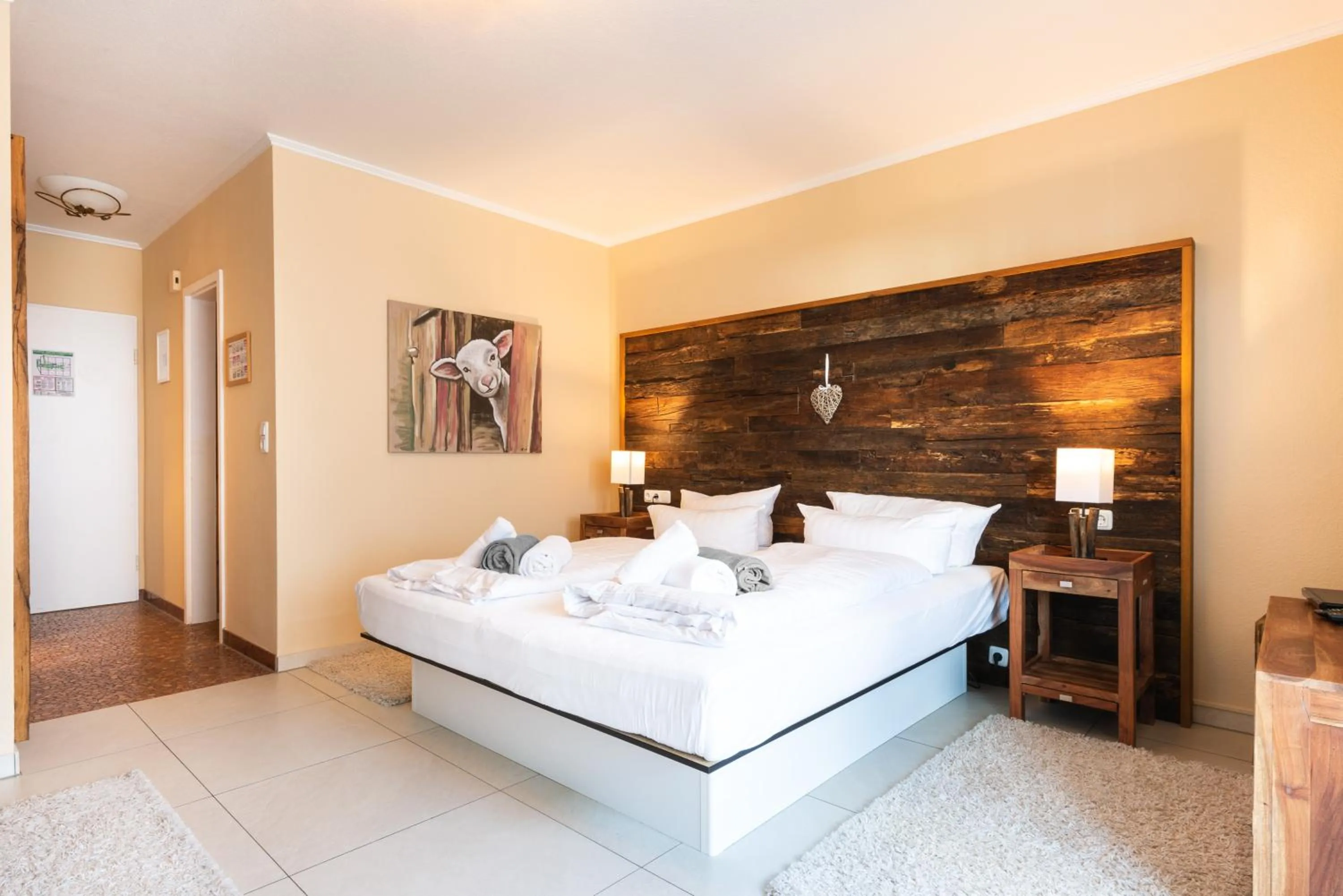 Bed in Hotel Ziegelruh