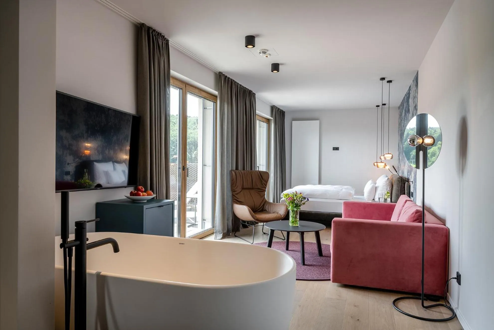 Seating area in Landhotel Weißes Roß