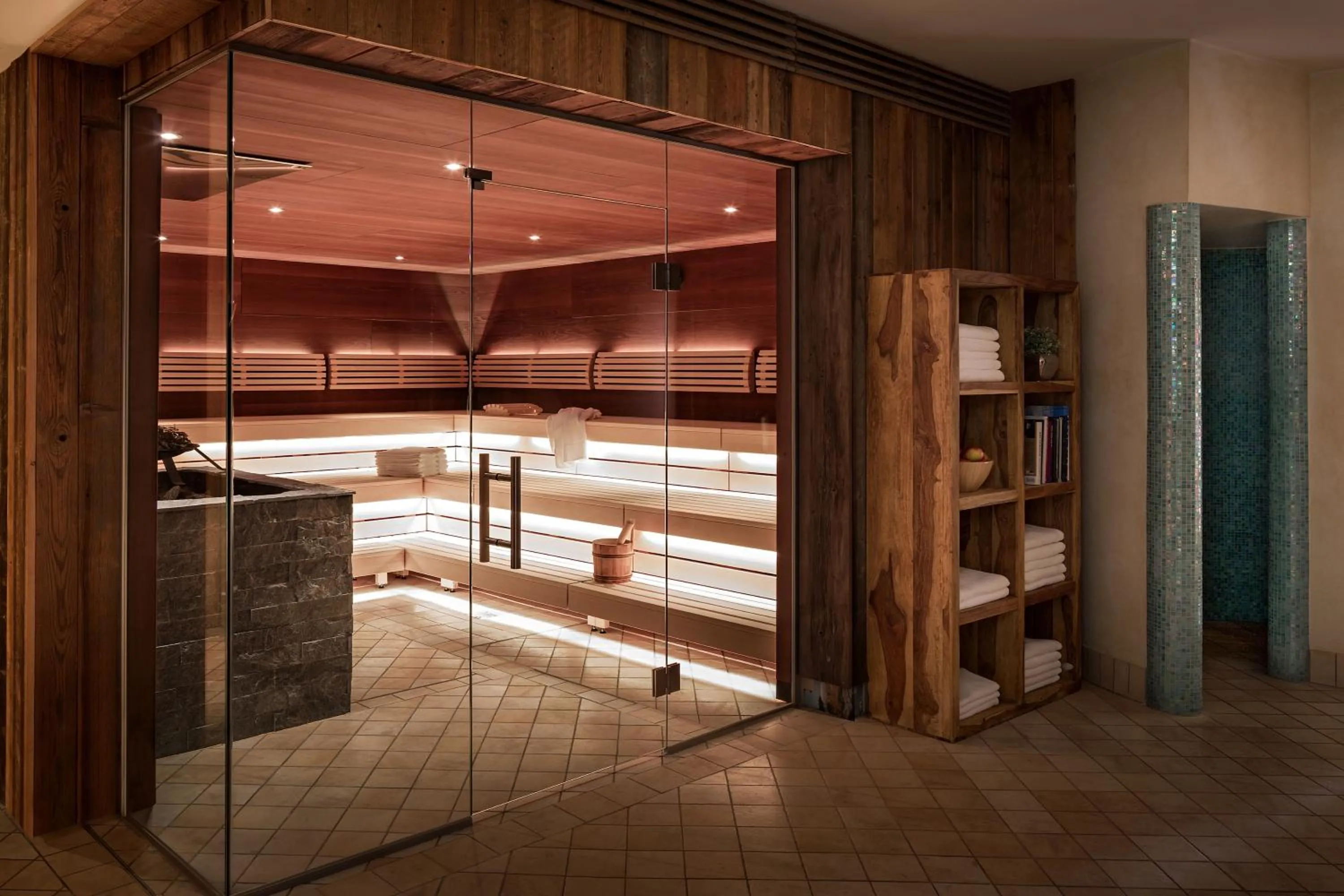 Sauna in Landhotel Weißes Roß