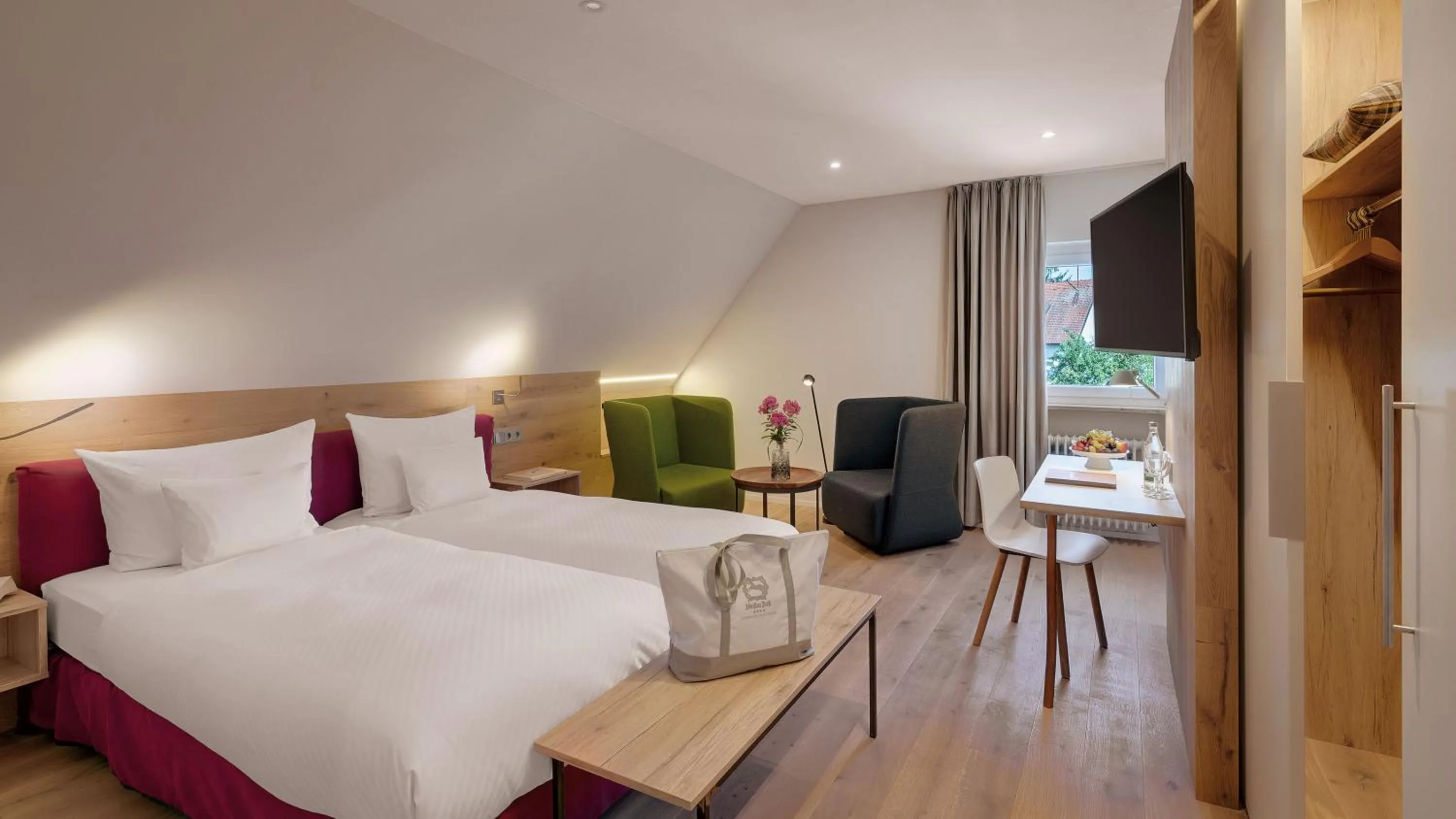 Bedroom in Landhotel Weißes Roß