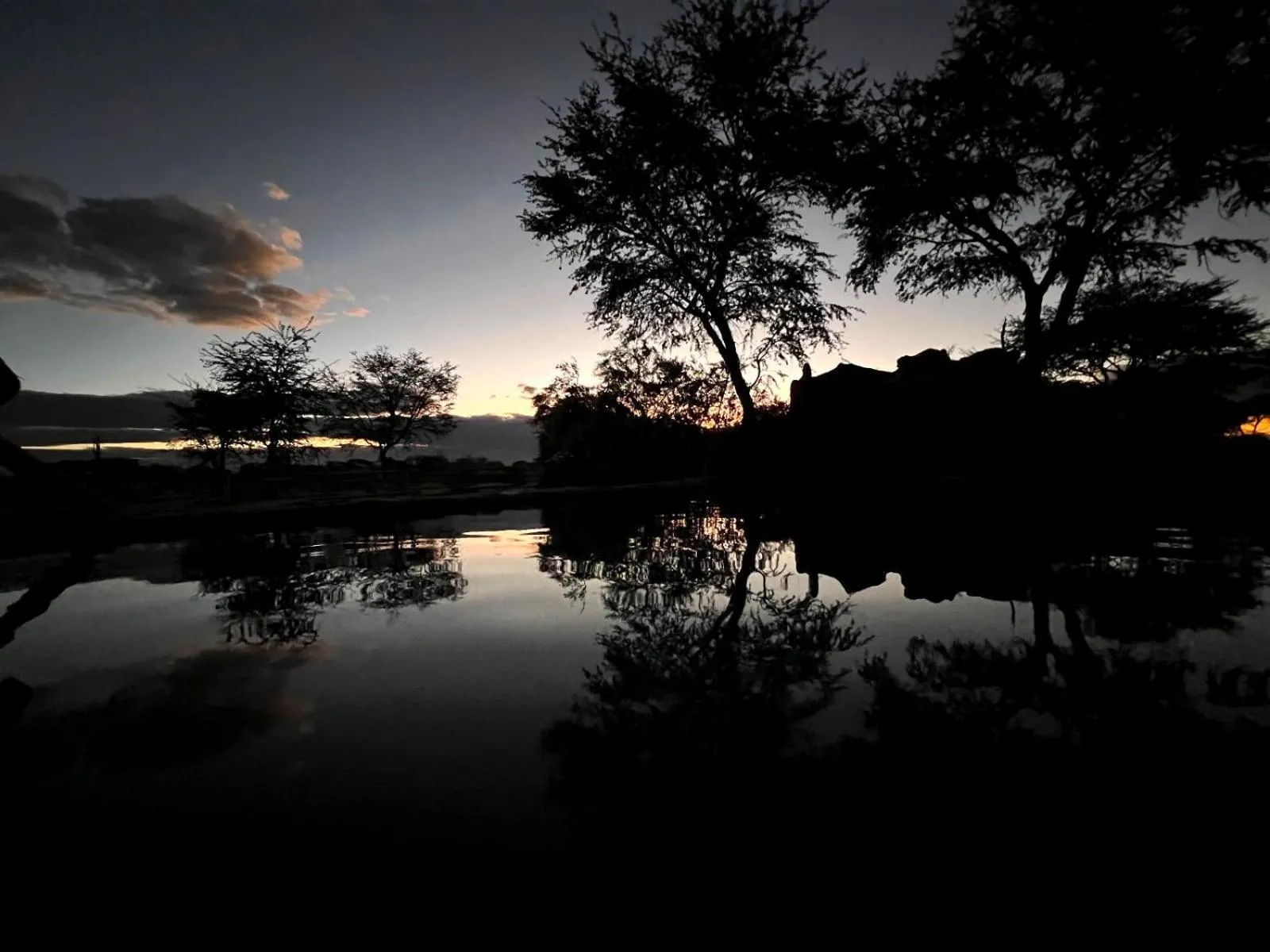Swimming pool in West Nest Lodge