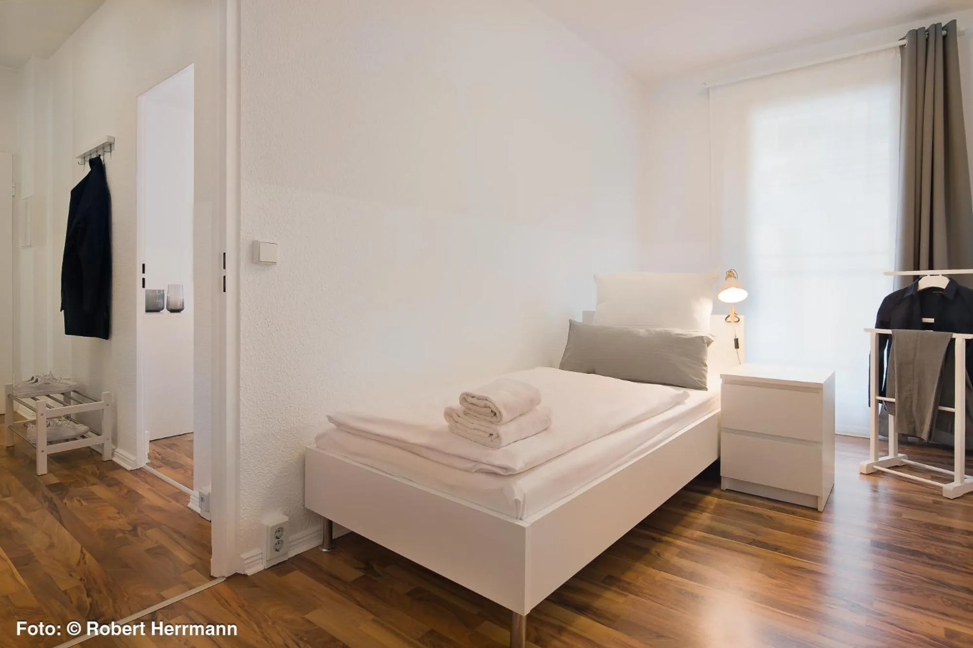 Bedroom, Bed in Apartments am Brandenburger Tor