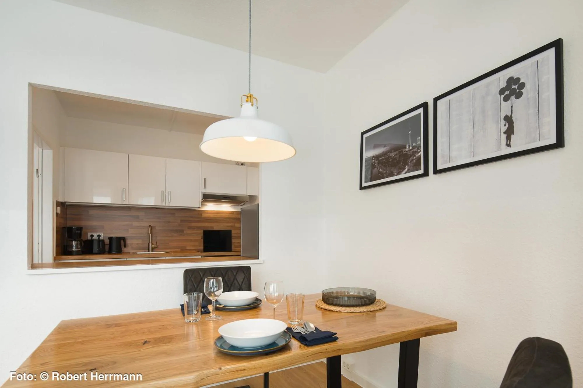 kitchen in Apartments am Brandenburger Tor