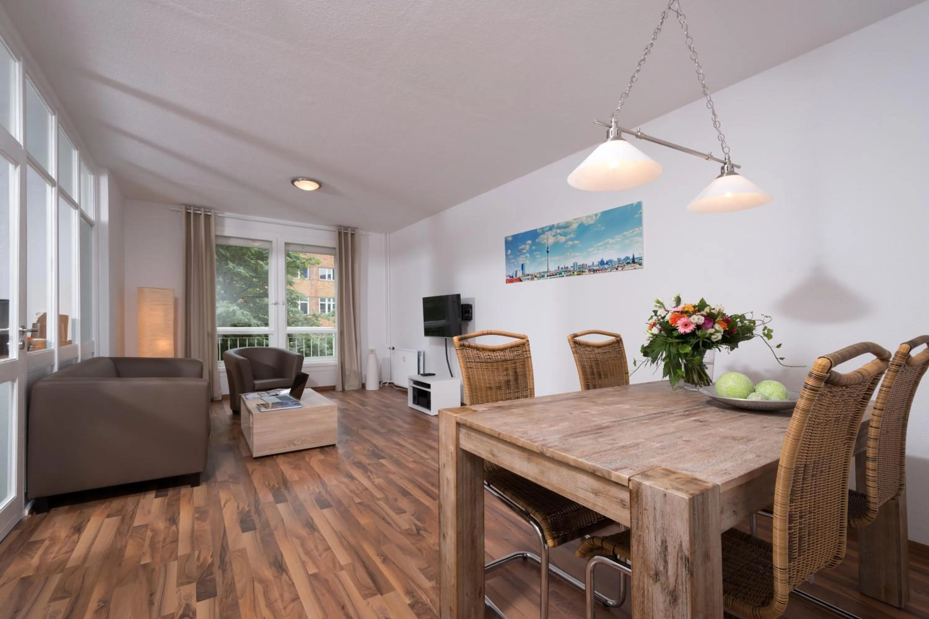 Living room in Apartments am Brandenburger Tor