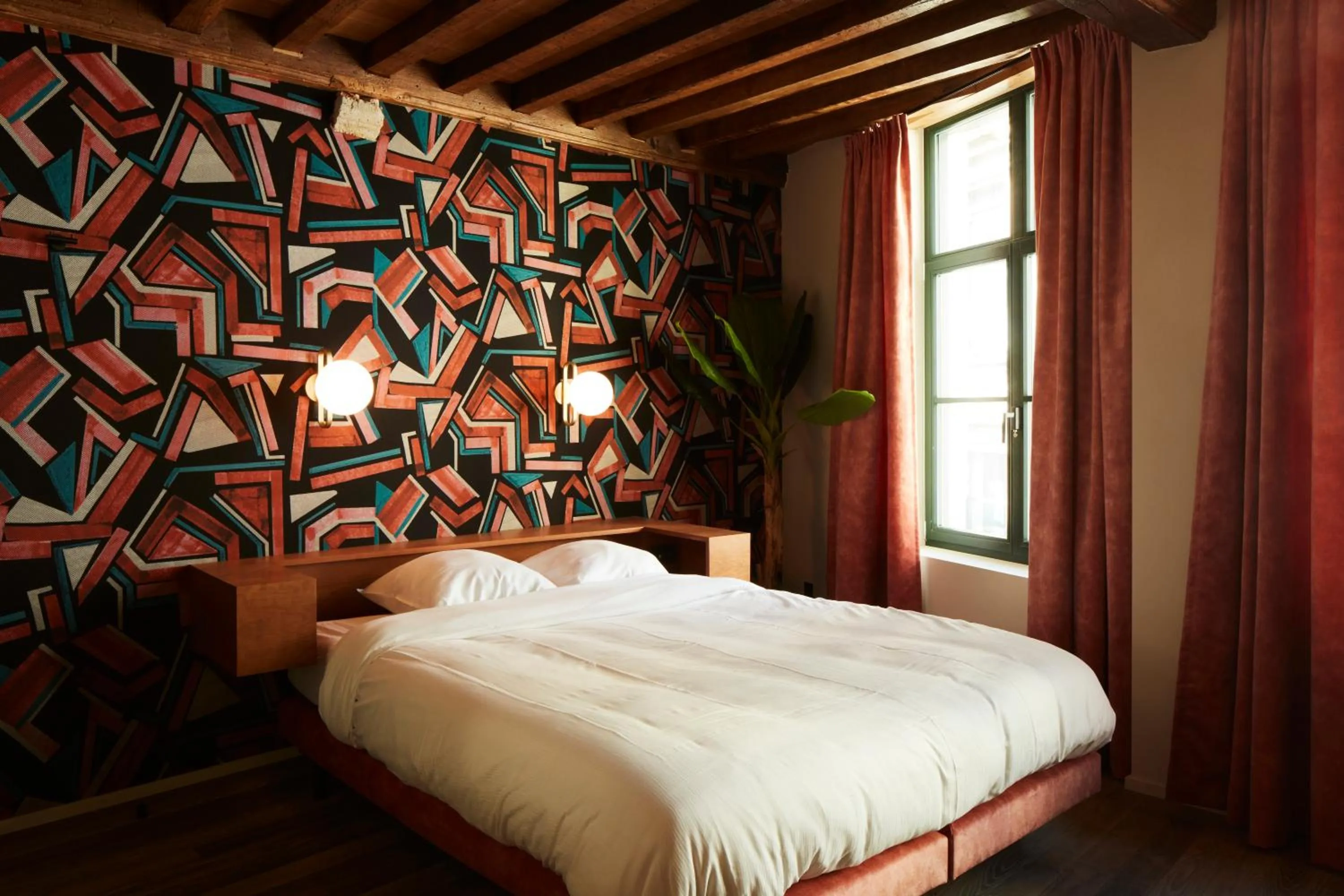 Bed in Nonam Boutique Hotel Gent
