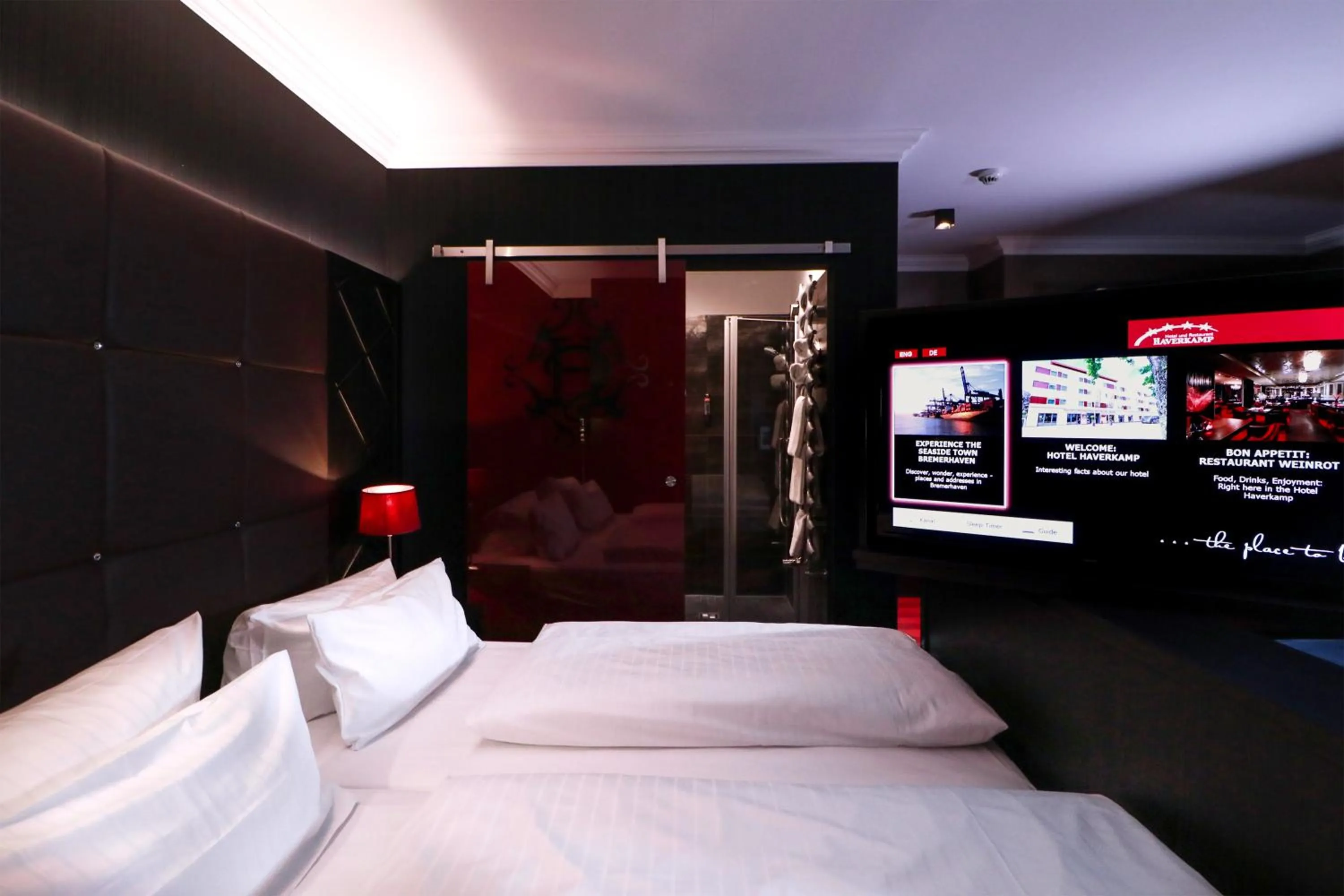 Bed in Hotel Haverkamp