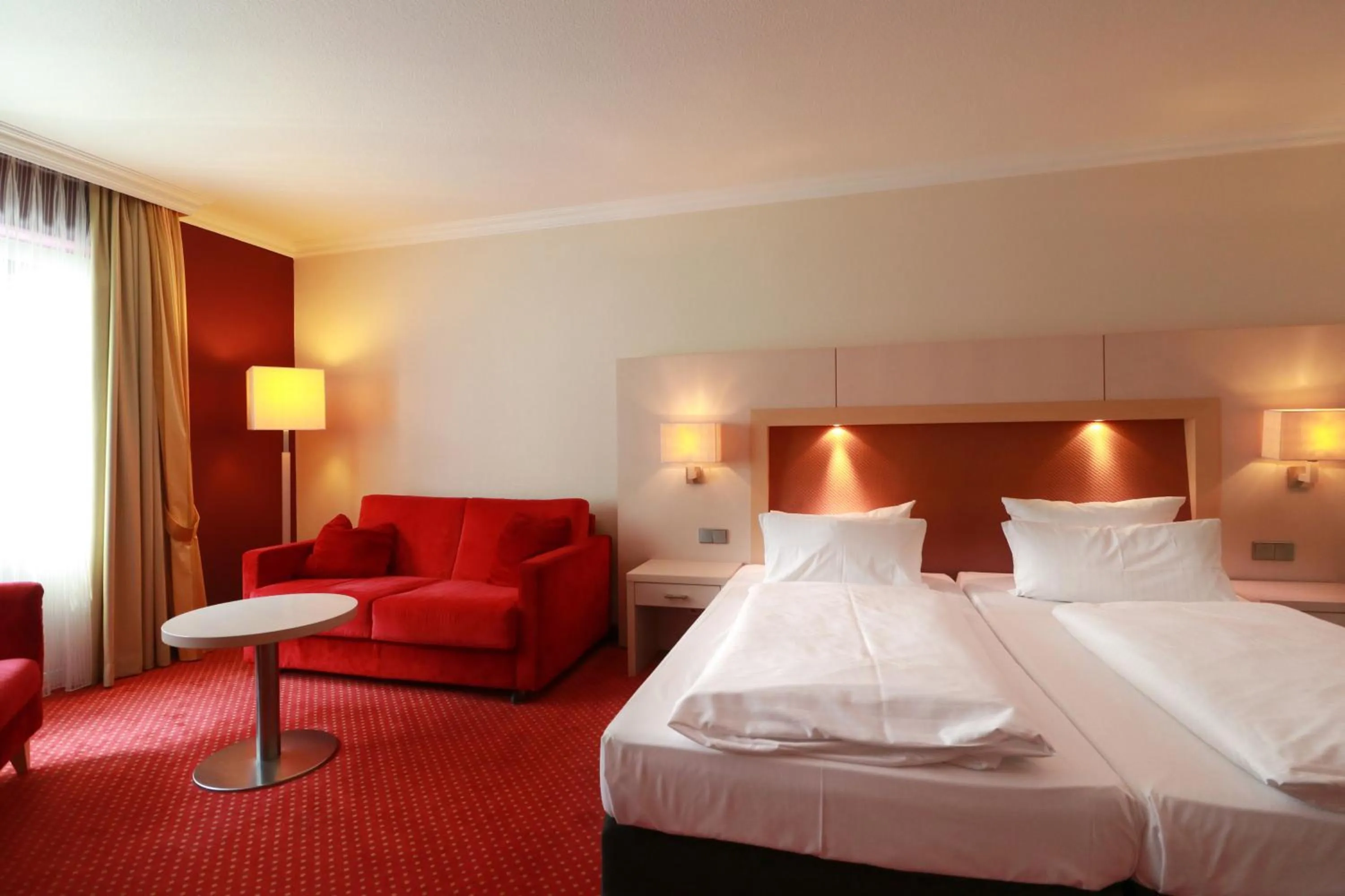 Bed in Hotel Haverkamp