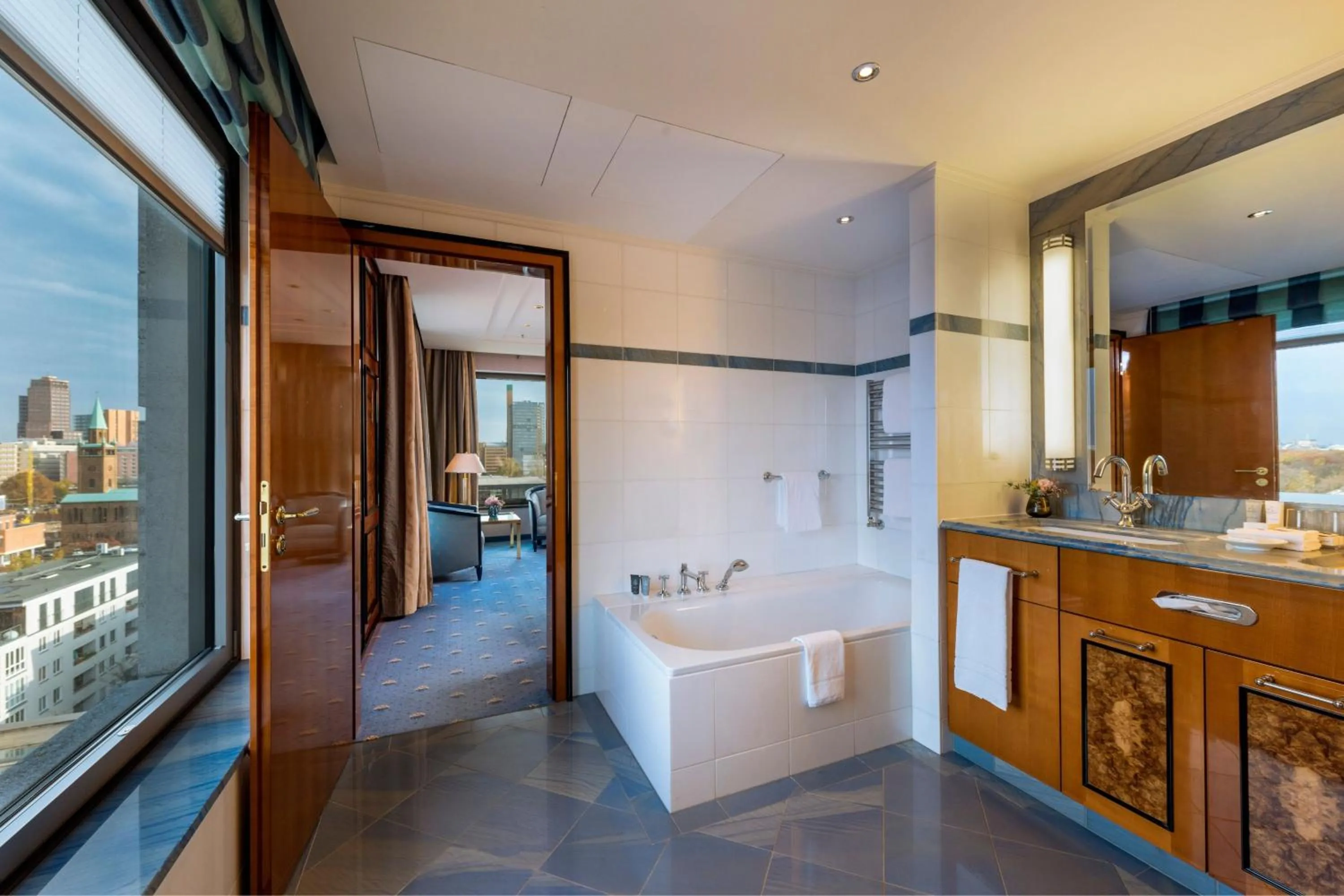 Bathroom in JW Marriott Hotel Berlin