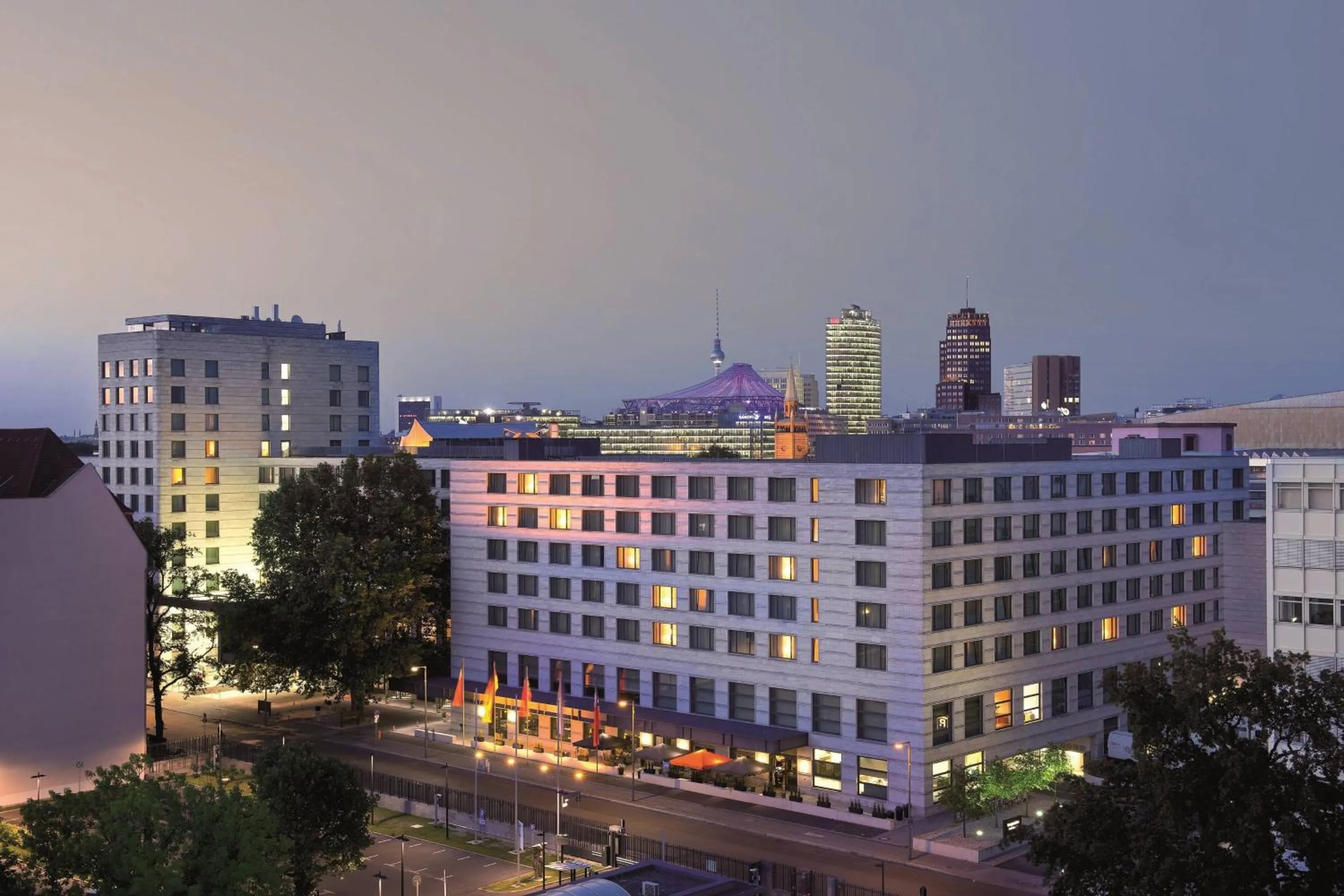 Property building in JW Marriott Hotel Berlin