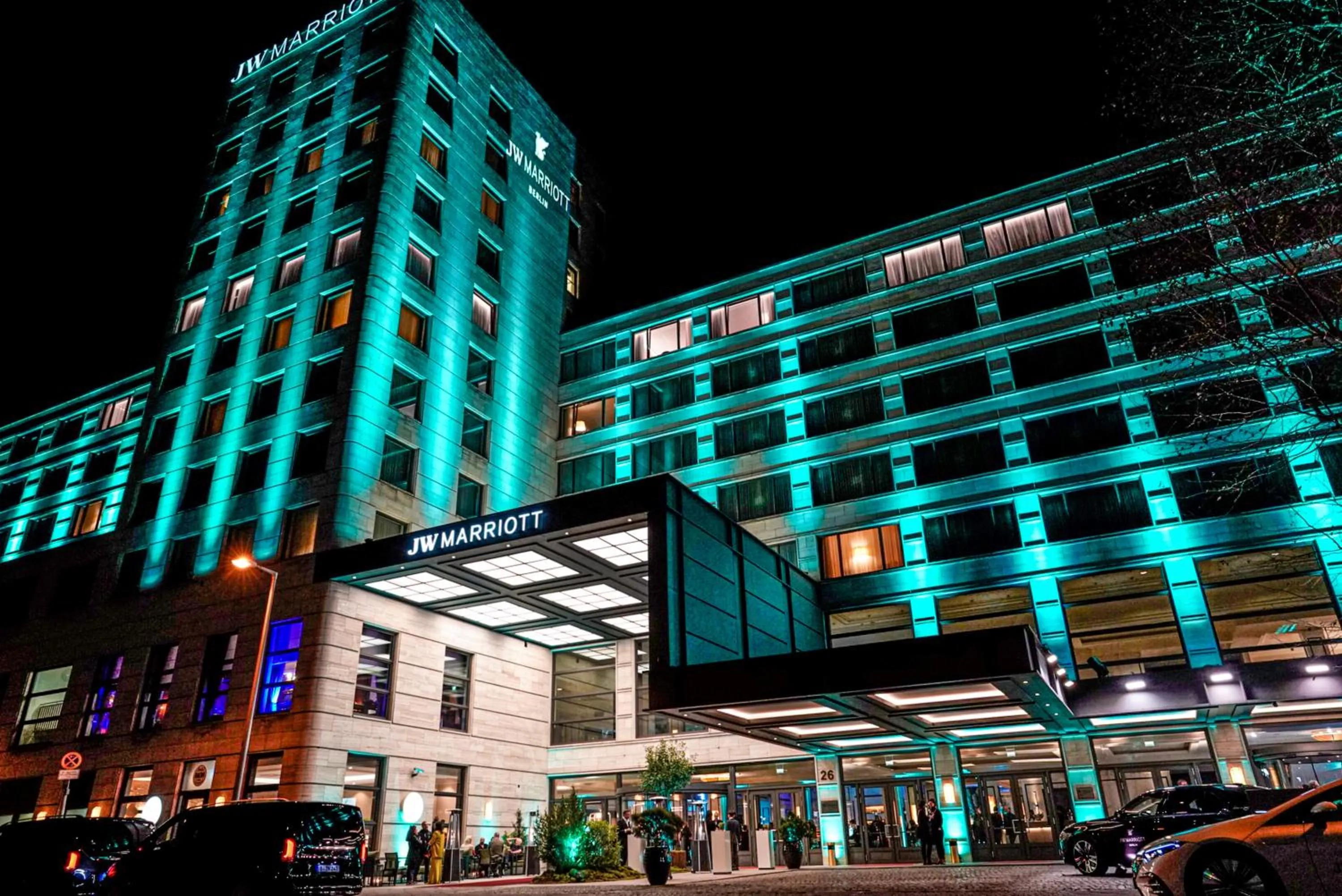 Property building in JW Marriott Hotel Berlin
