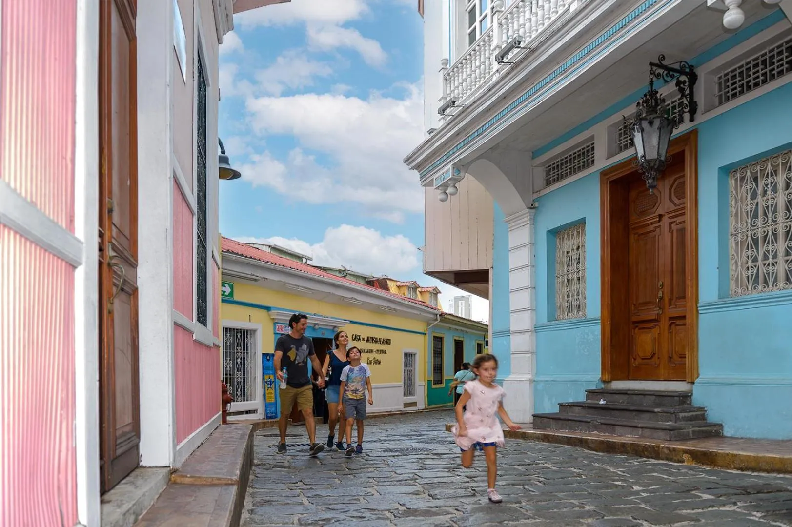 People in River Garden Hotel + Suites