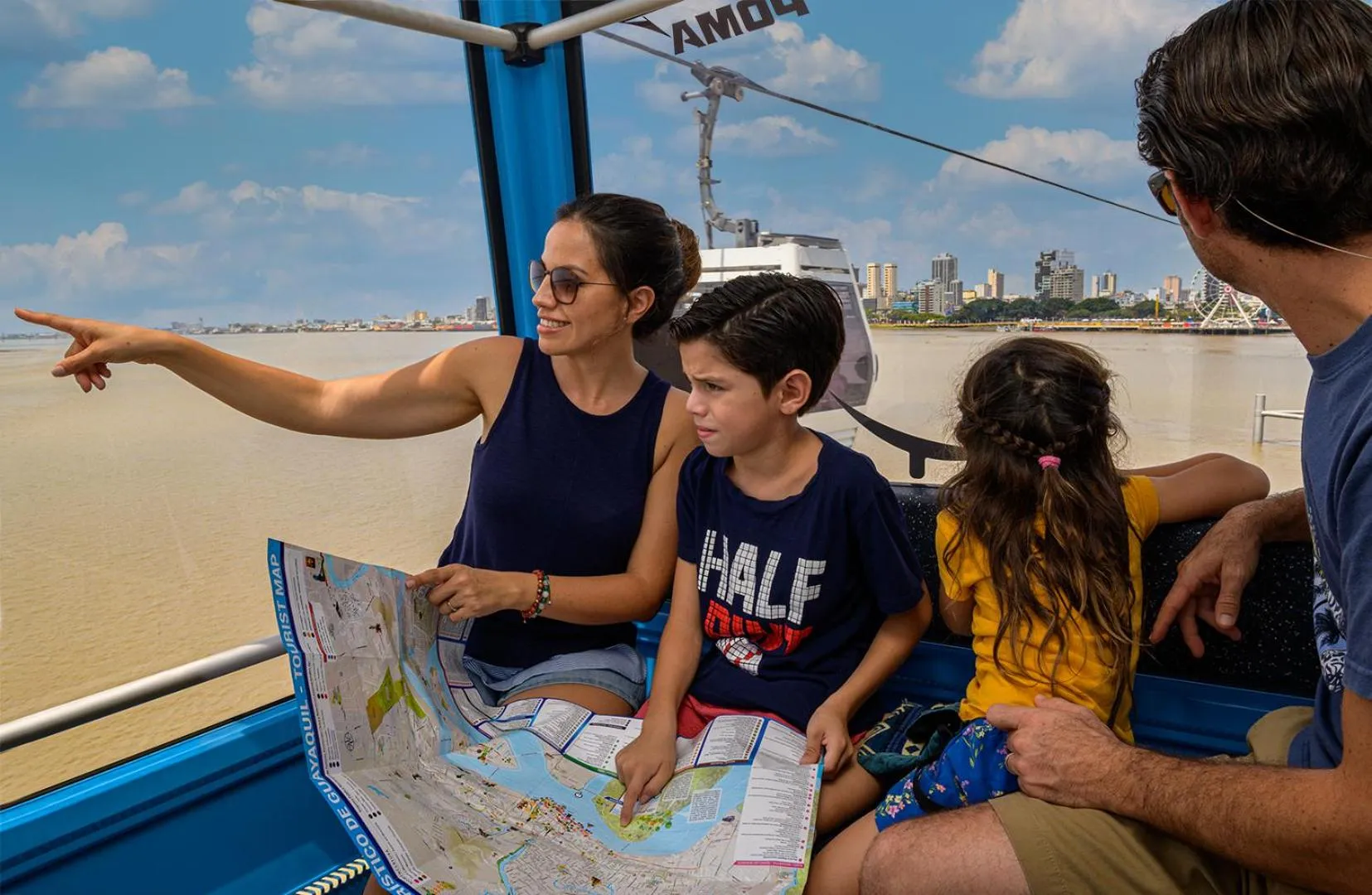 Family in River Garden Hotel + Suites