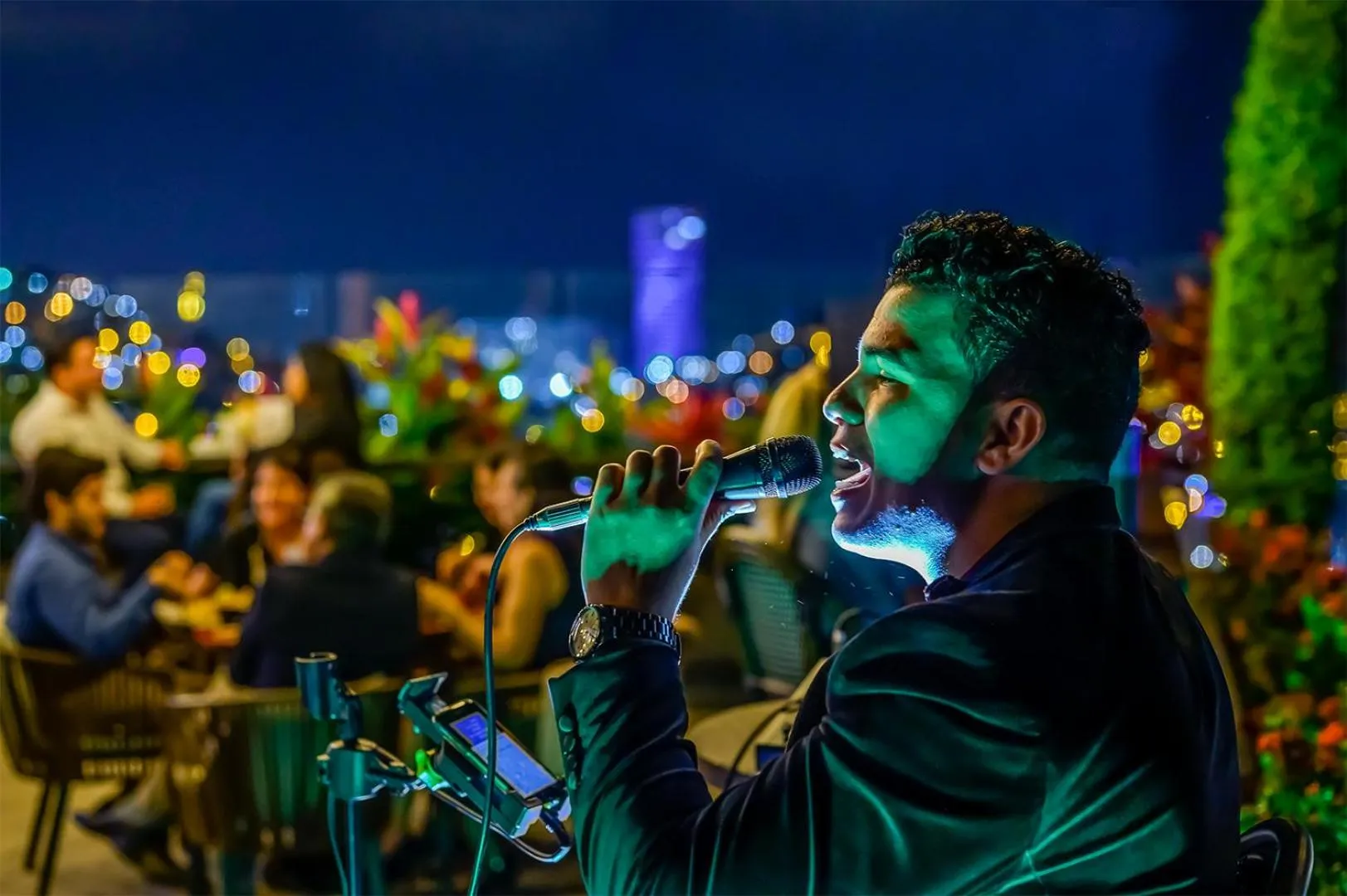 People in River Garden Hotel + Suites