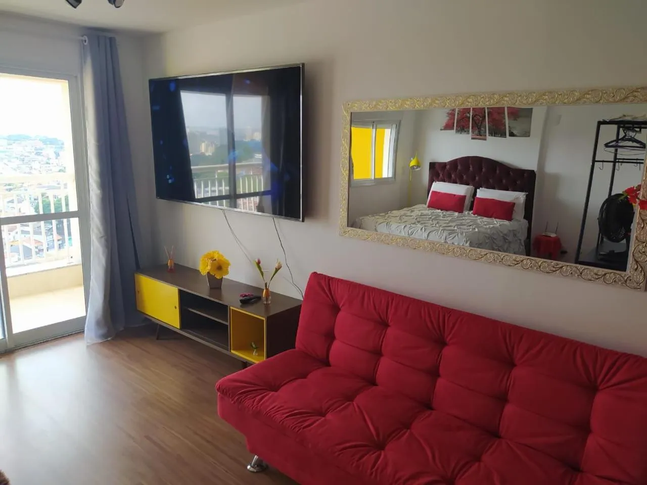 Bed in Terraço Harmony Flats GRU