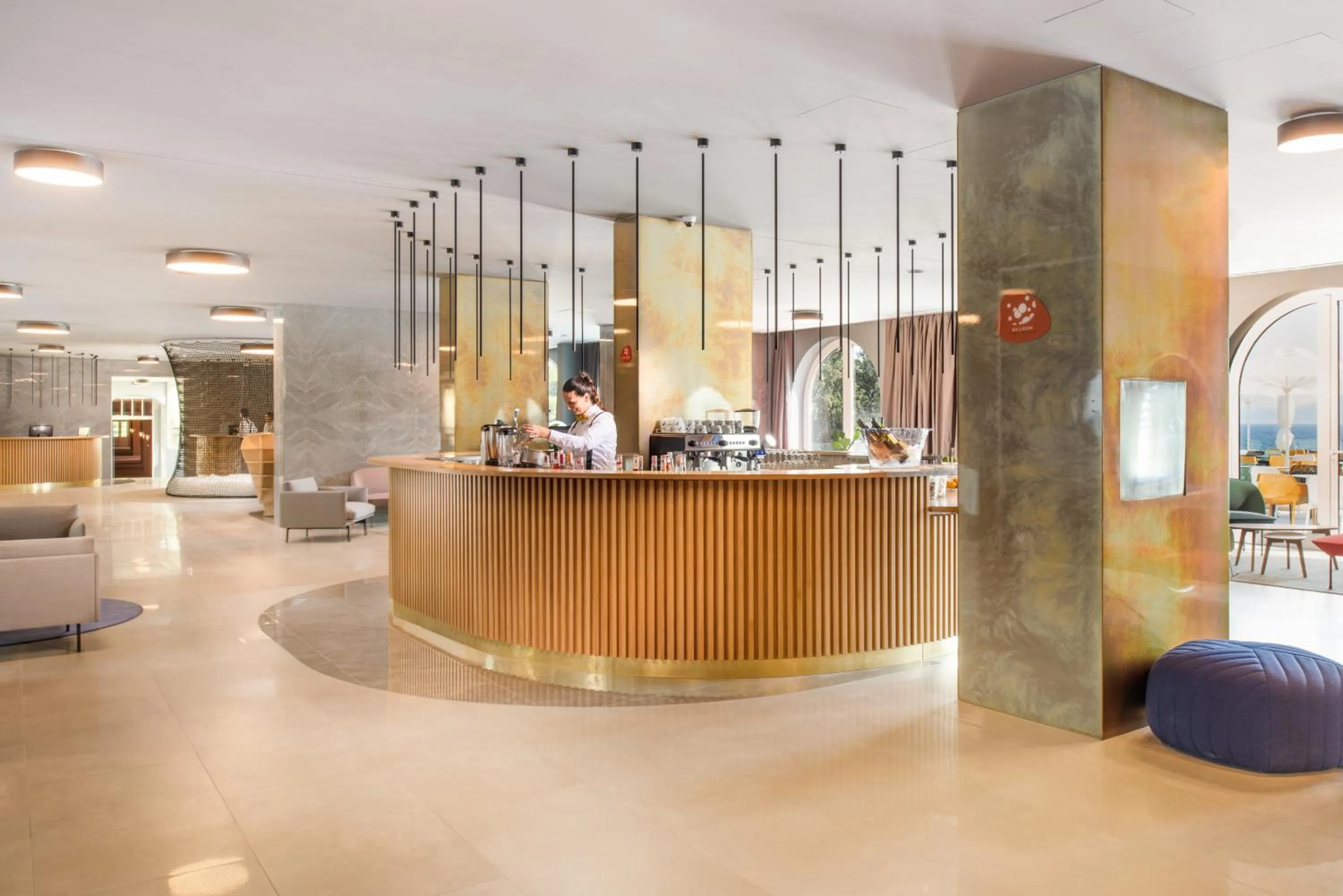 Lobby or reception in Aminess Vival Casa Lišanj