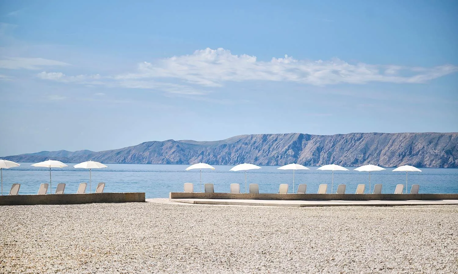 Beach in Aminess Vival Casa Lišanj