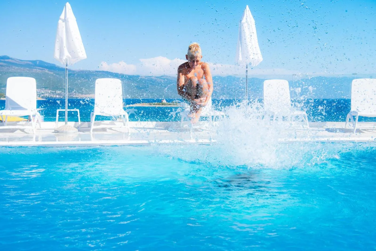 Pool view in Aminess Vival Casa Lišanj