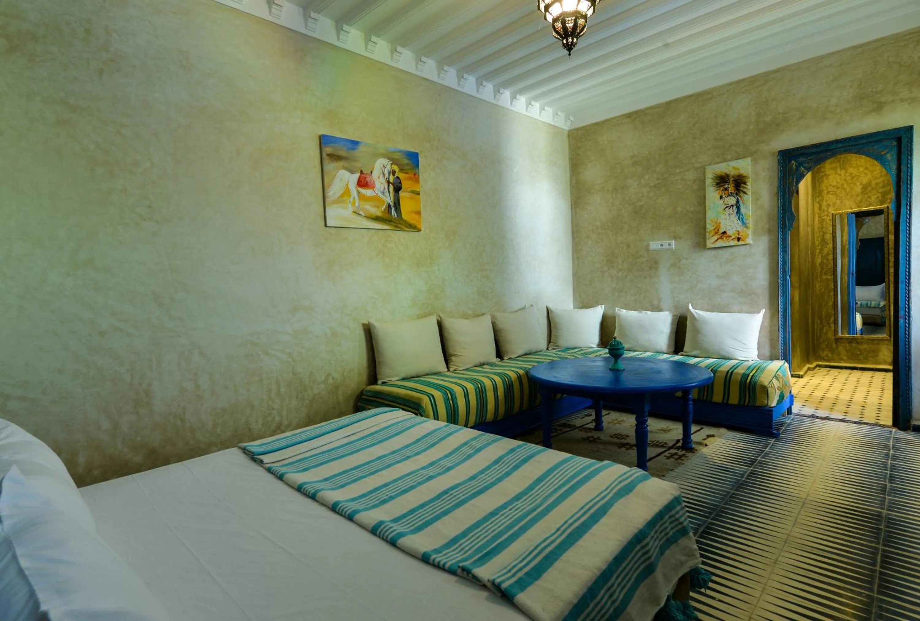 Bedroom, Bed in Casa De Marrakech Riad Guest House