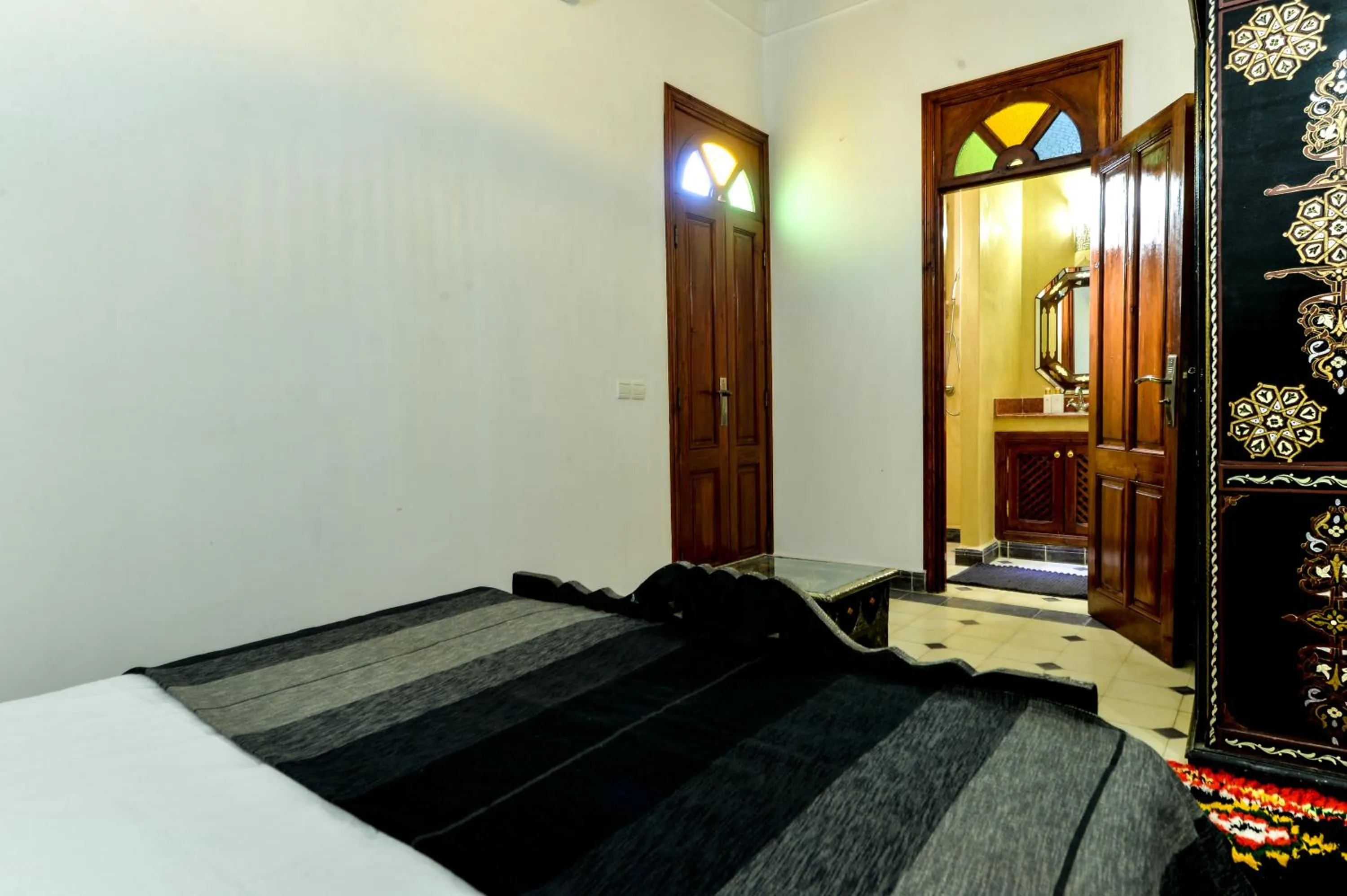 Bed in Casa De Marrakech Riad Guest House