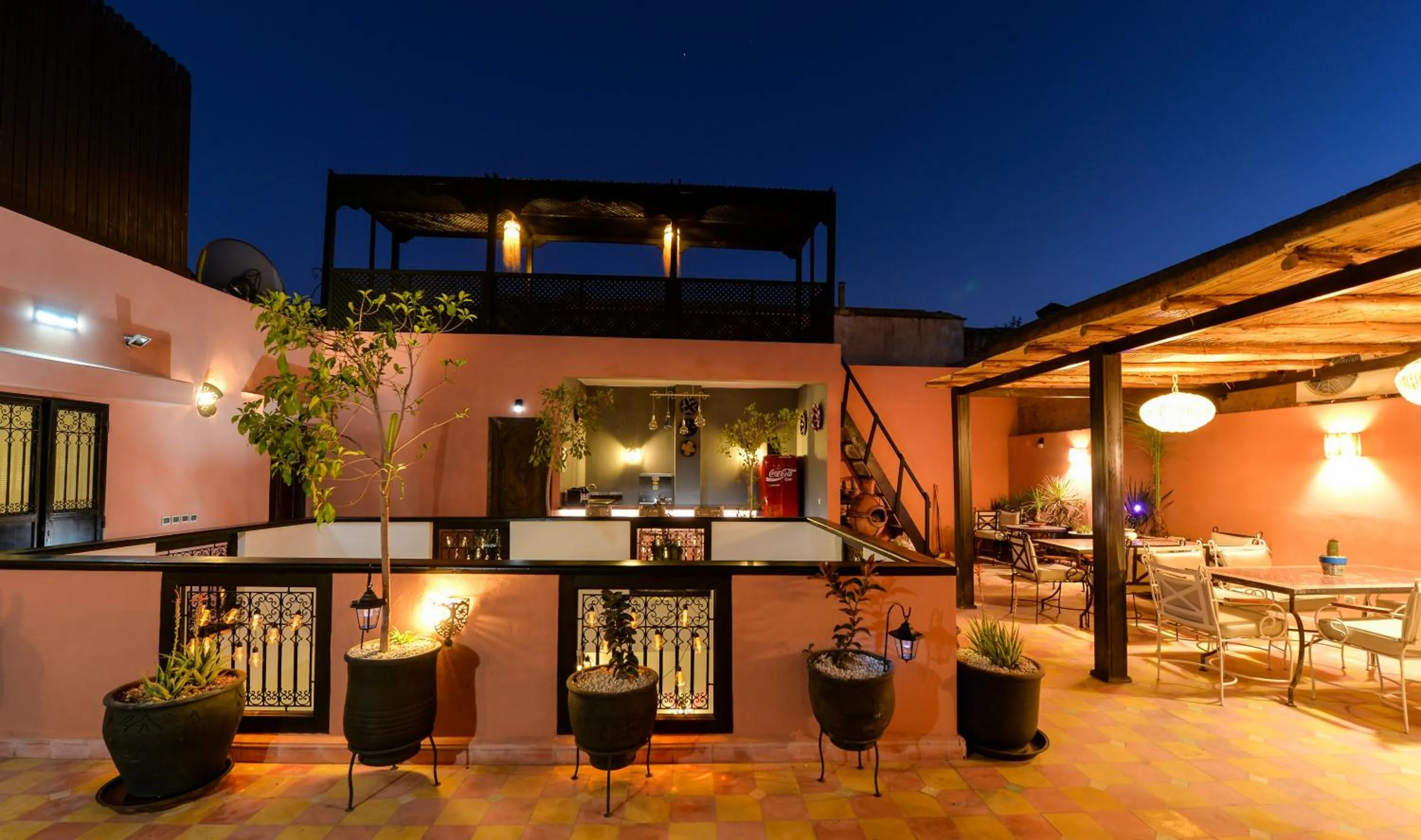 Patio in Casa De Marrakech Riad Guest House