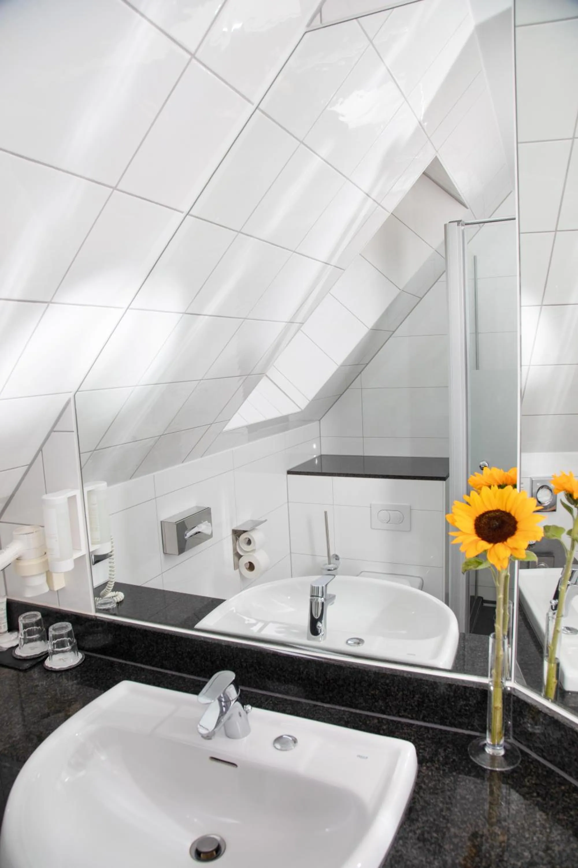 Bathroom in Apart Hotel Haveltreff