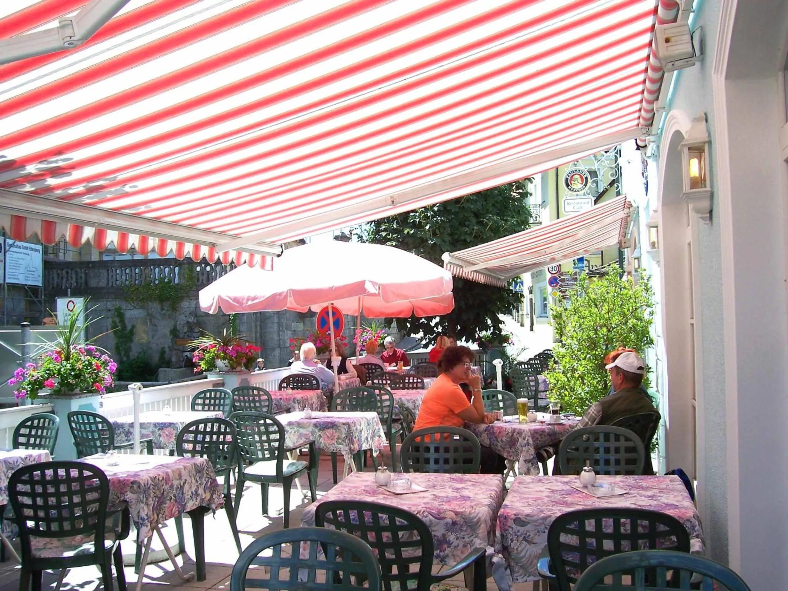 Patio in Hotel Krone
