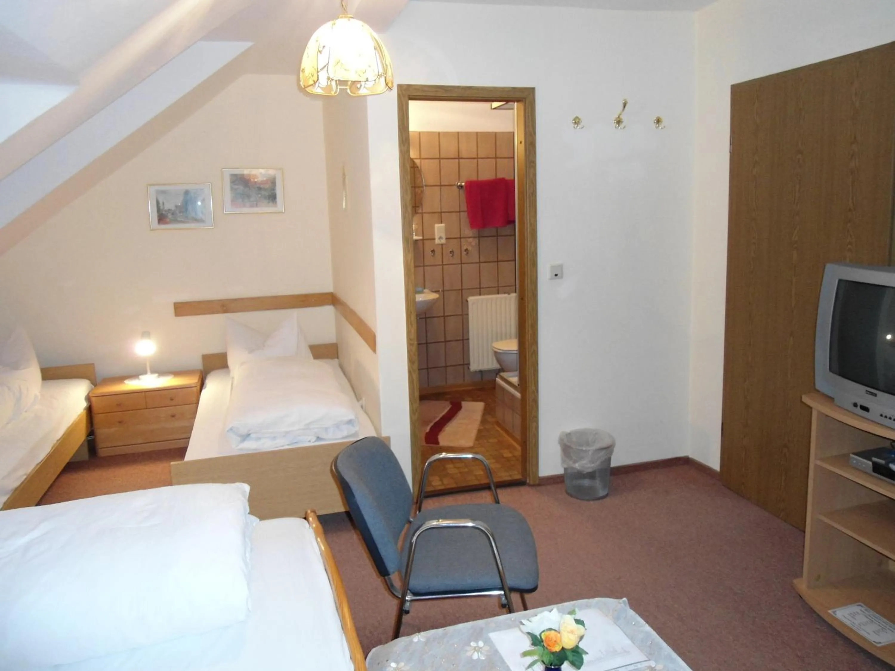 Photo of the whole room, Bed in Hotel Krone