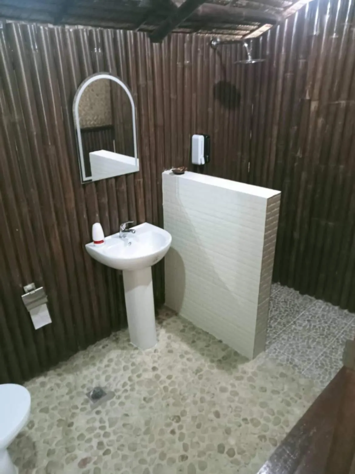 Bathroom in Tuburan Cove Beach Resort