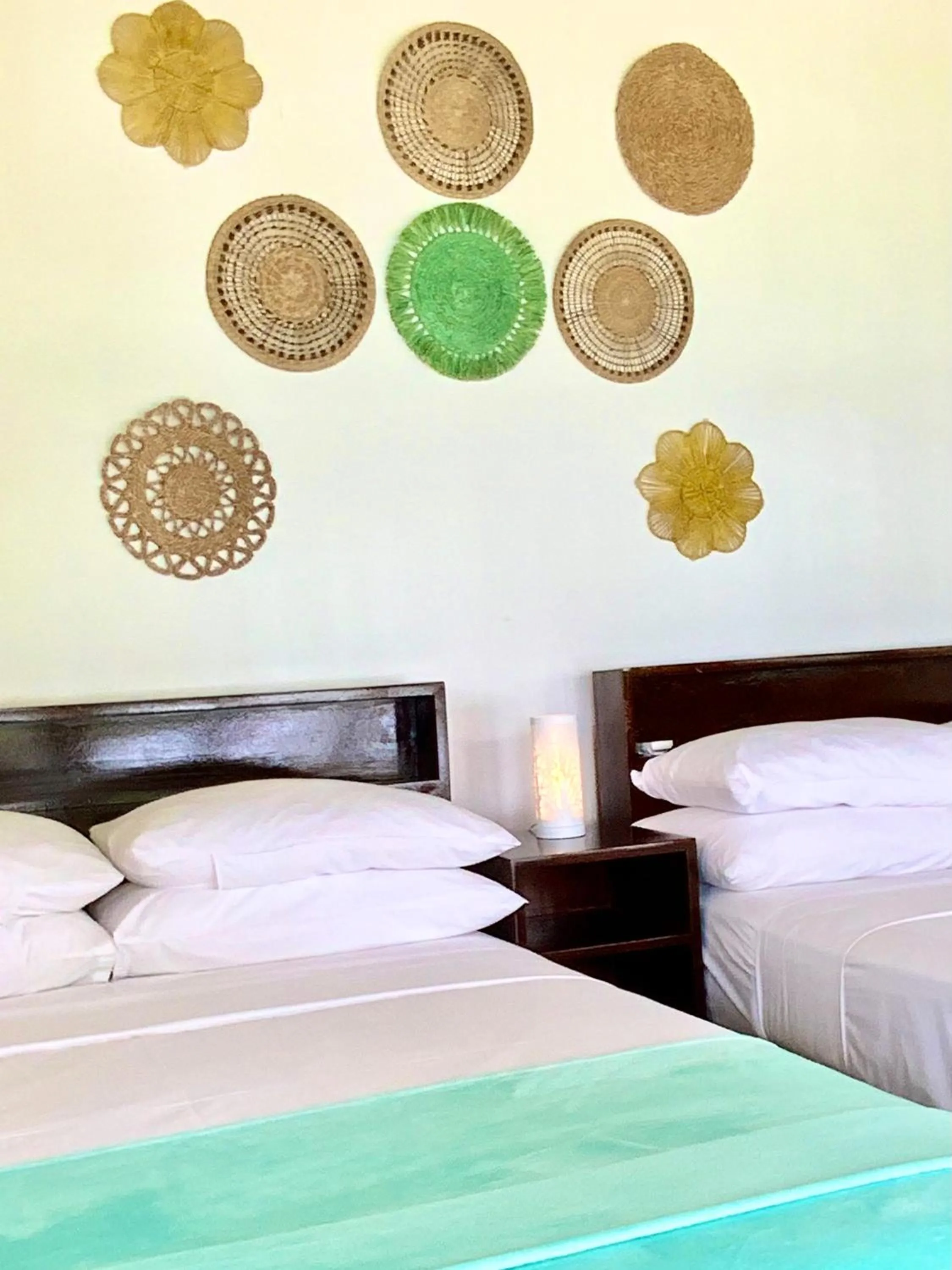 Bed in Tuburan Cove Beach Resort