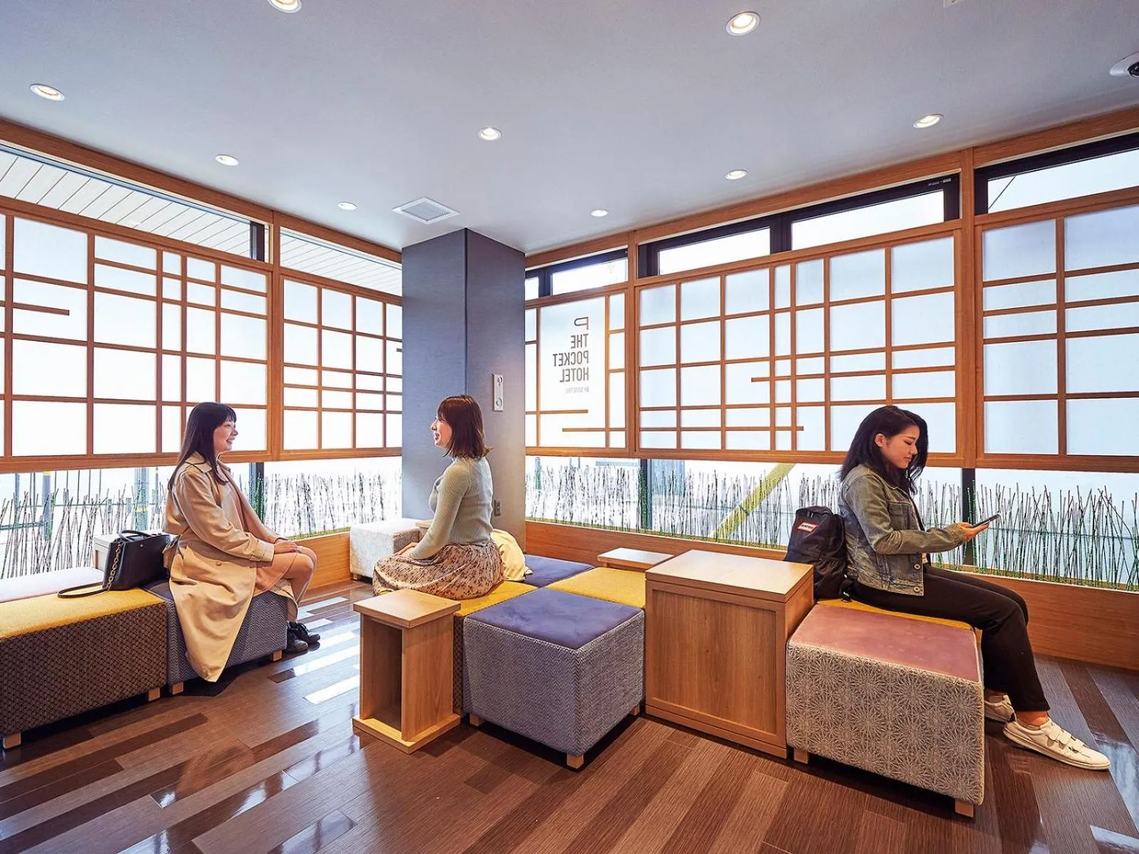 Lobby or reception in THE POCKET HOTEL Kyoto Karasuma Gojo