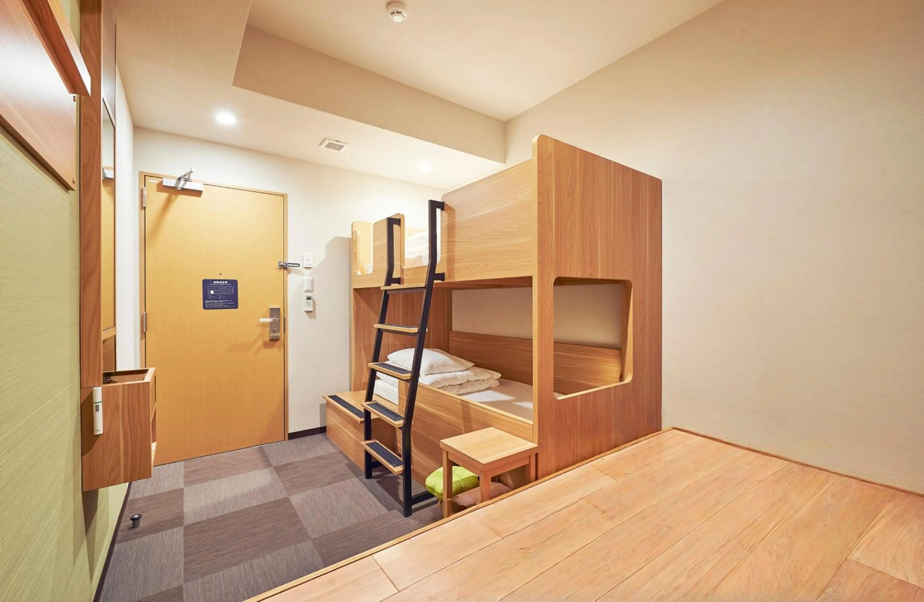 Photo of the whole room, Bed in THE POCKET HOTEL Kyoto Karasuma Gojo