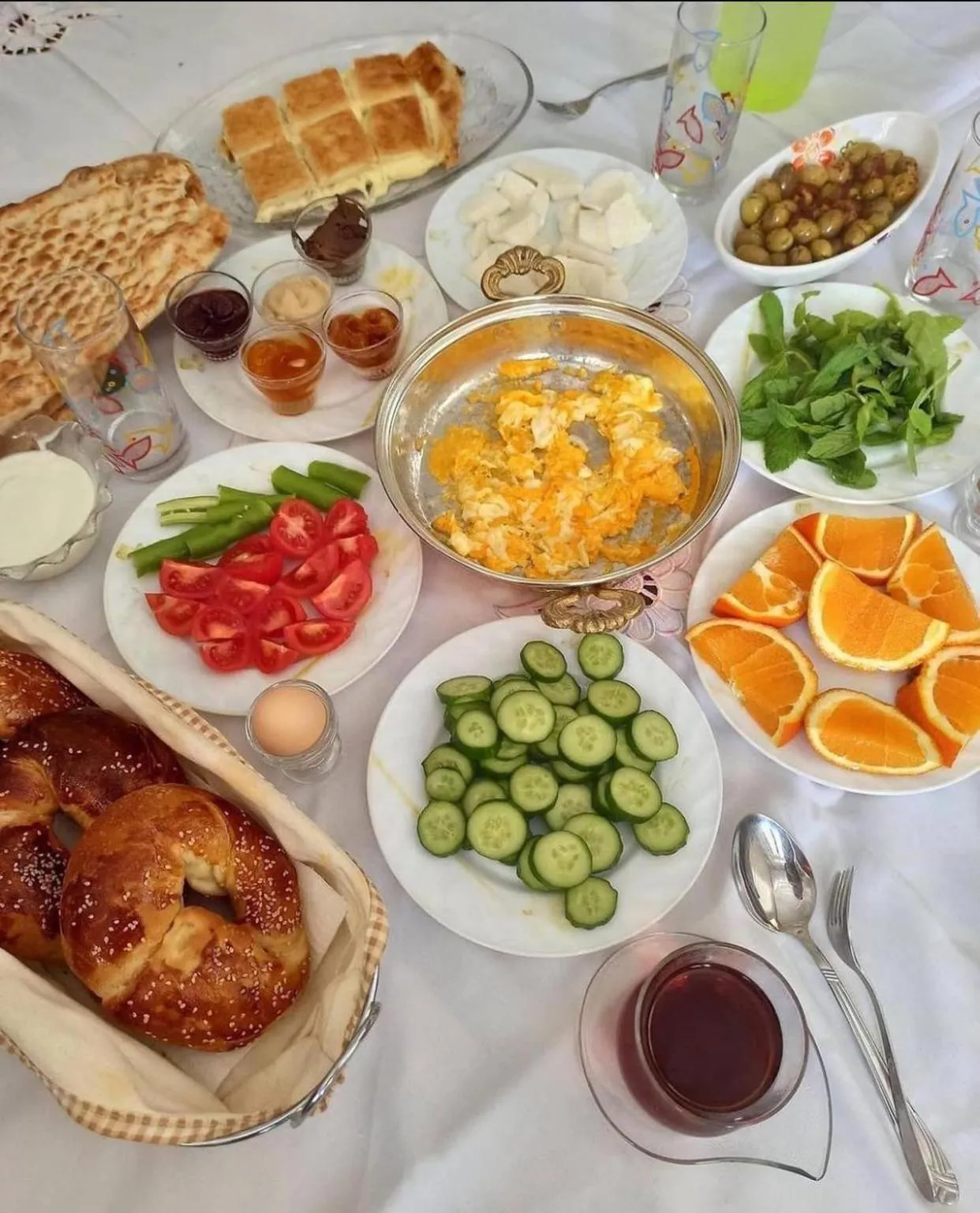 Buffet breakfast in GARDEN ASMİN OTEl&SPA