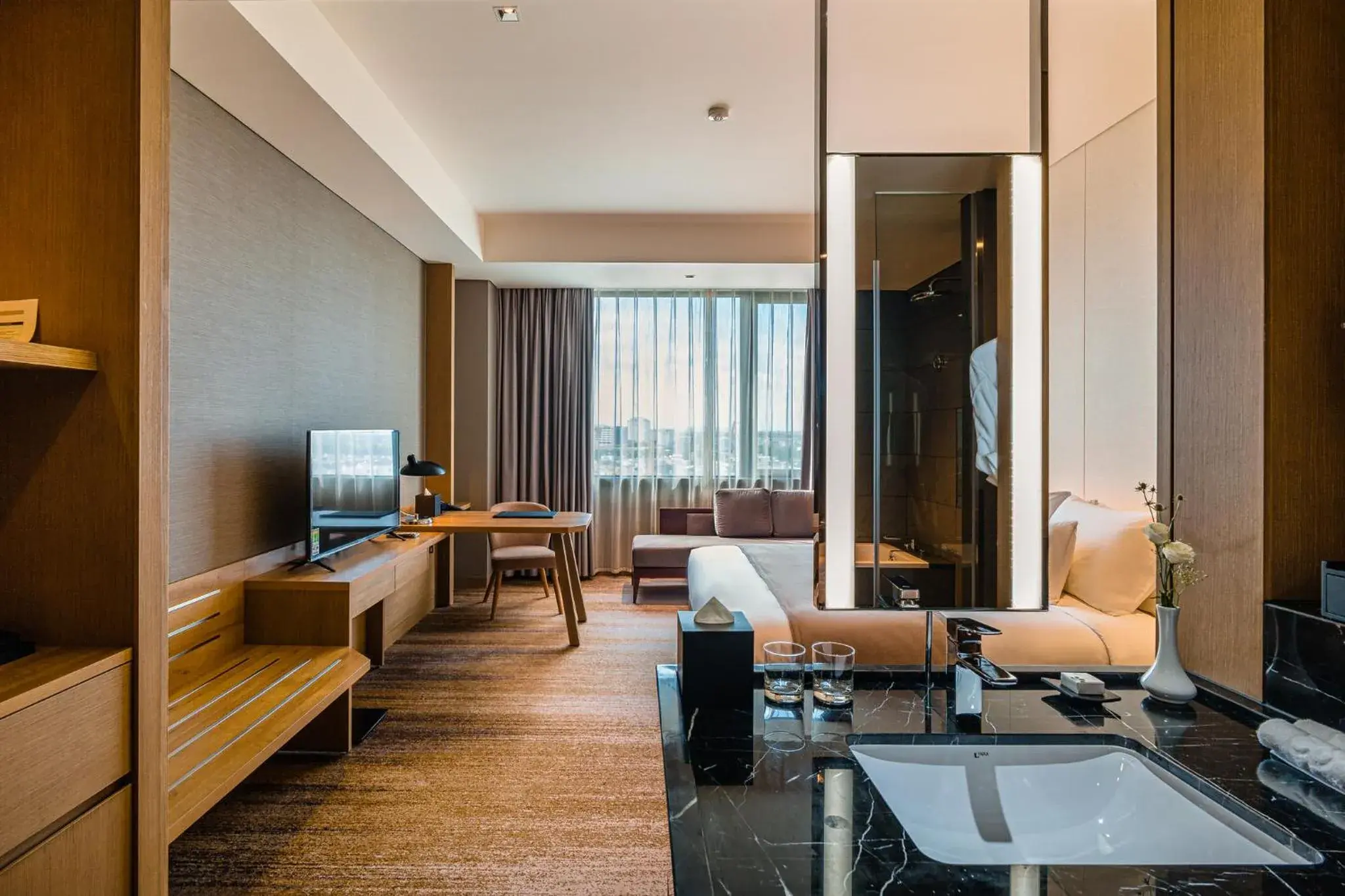 Premier Twin Room in Hotel Nikko Hai Phong Premier Twin Room in Hotel Nikko Hai Phong