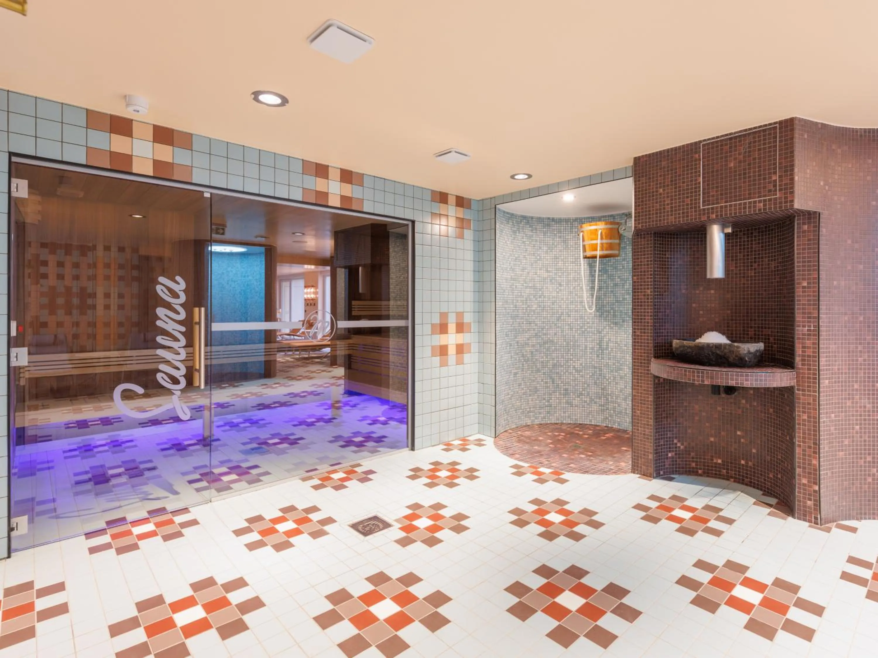 Sauna in Aiden by Best Western Clermont-Ferrand Hotel & Spa