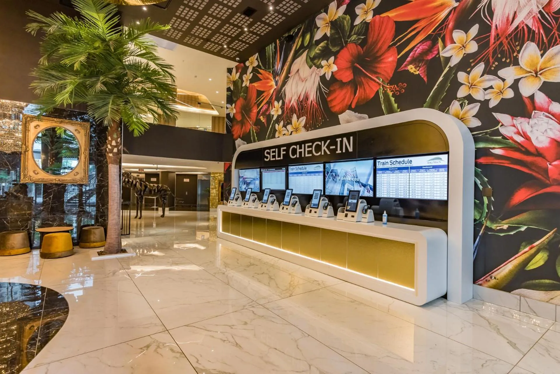 Lobby or reception in Hotel Sky Sandton