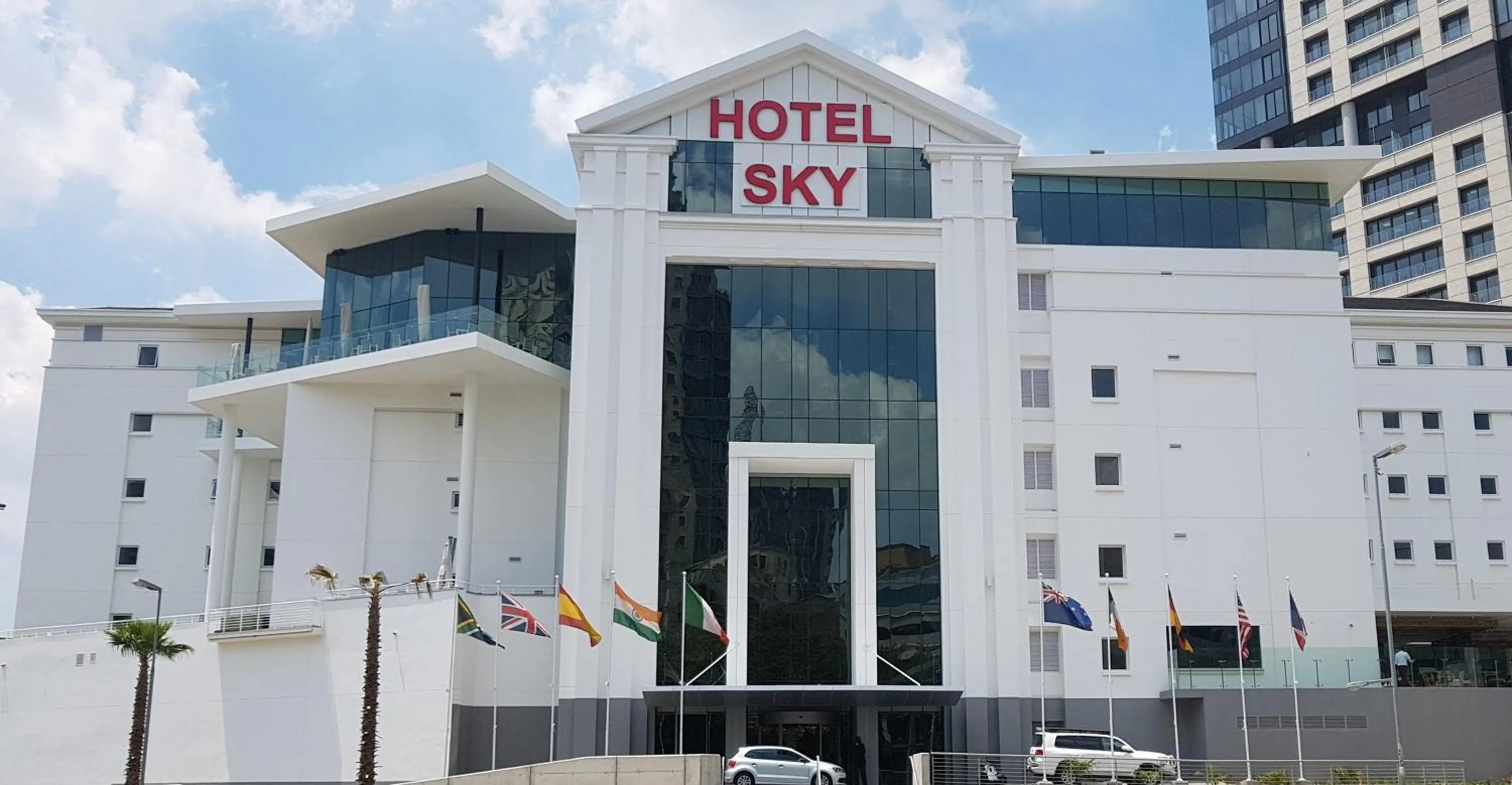 Property building in Hotel Sky Sandton