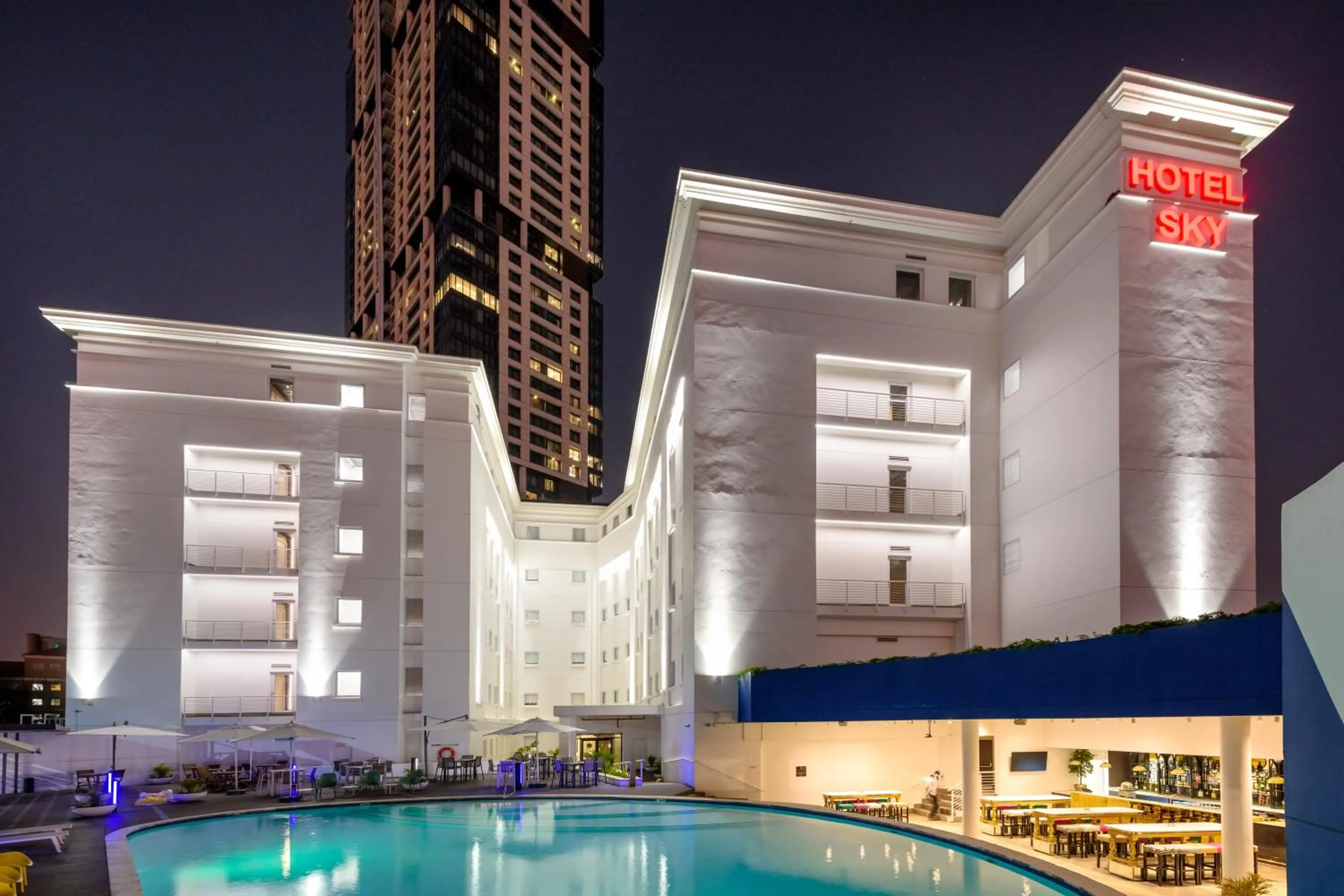 Property building in Hotel Sky Sandton