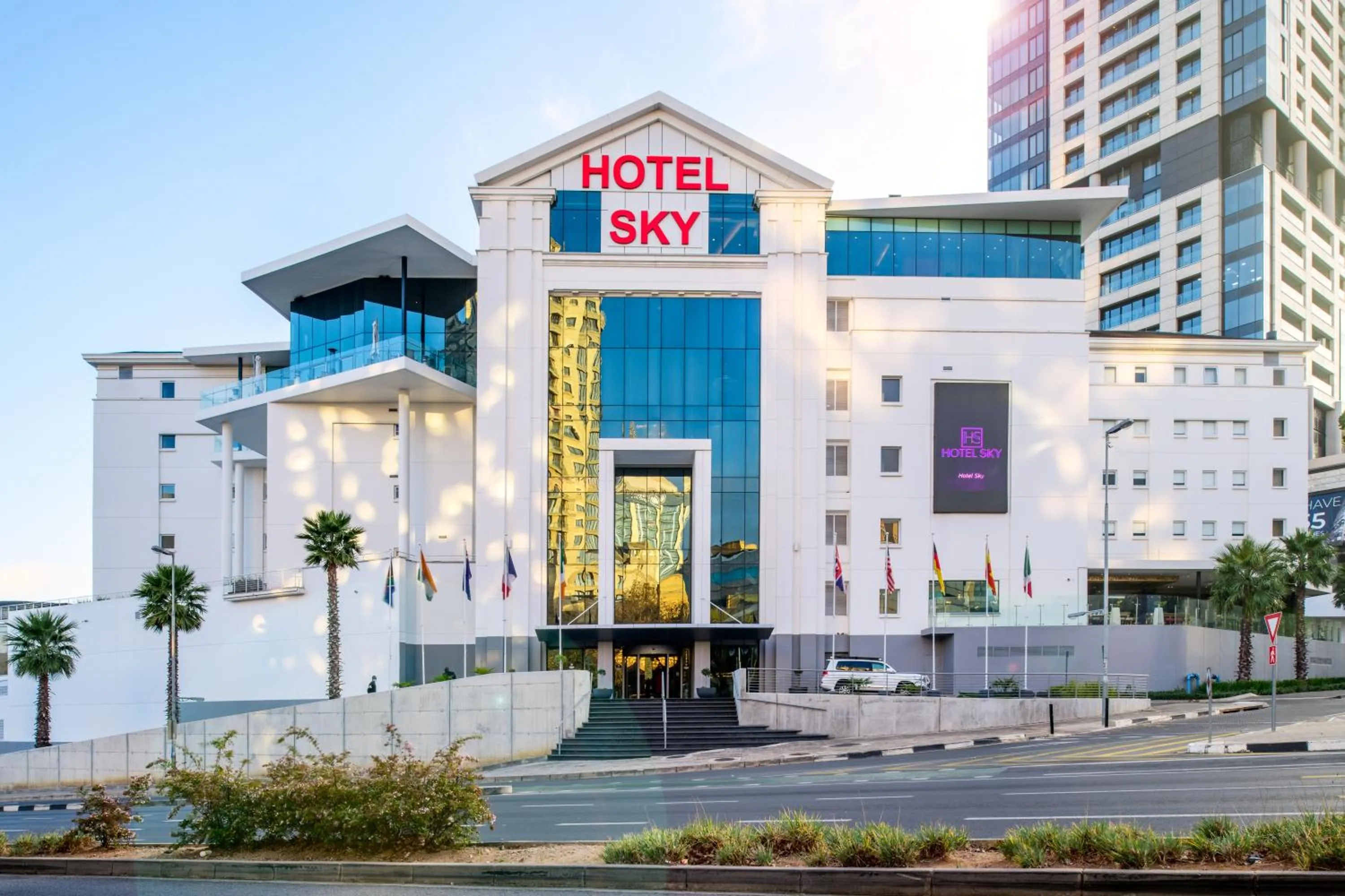 Property building in Hotel Sky Sandton