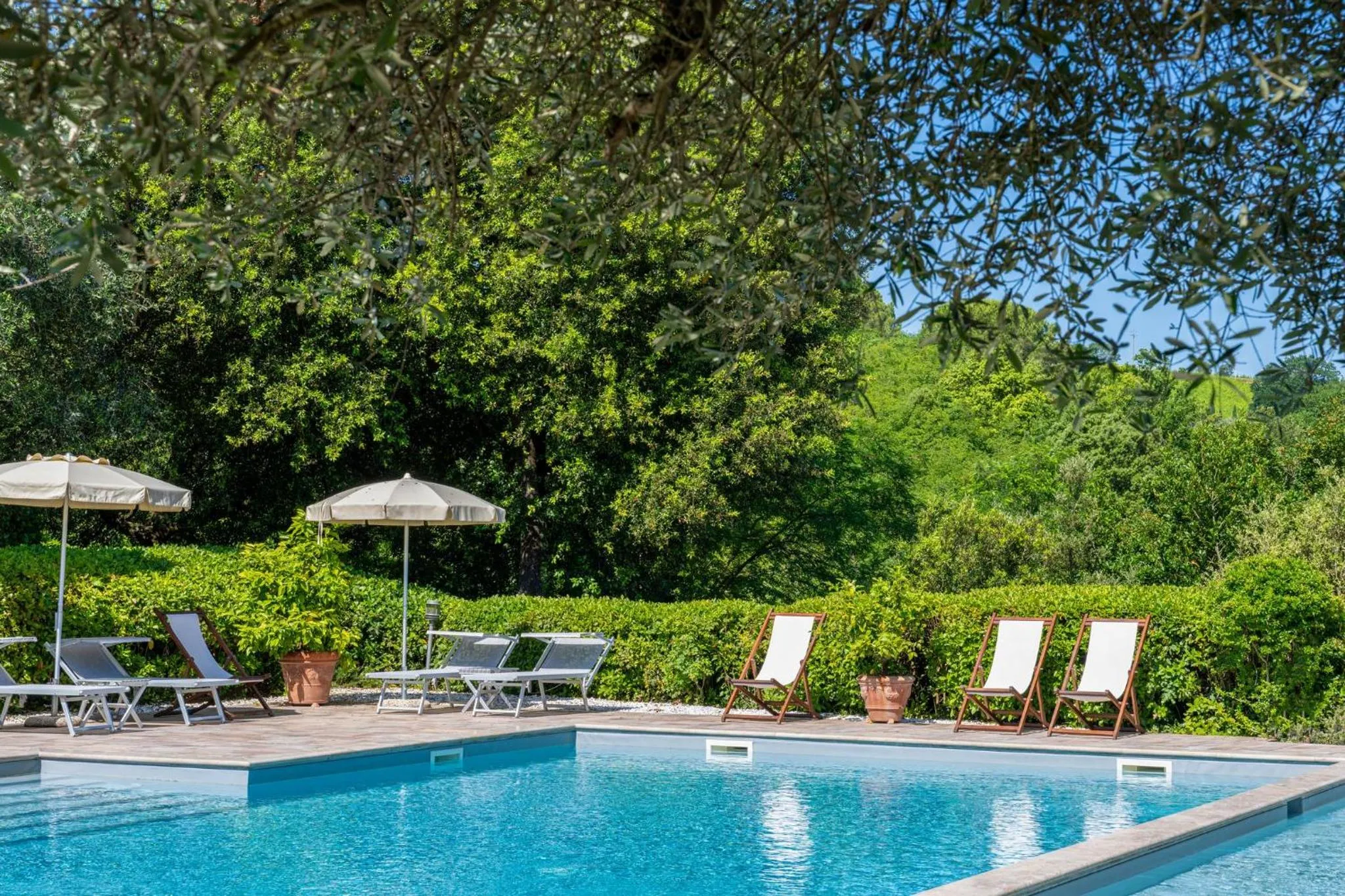 Pool view in GHIZZOLO Residence - Refurbished Pool 2025