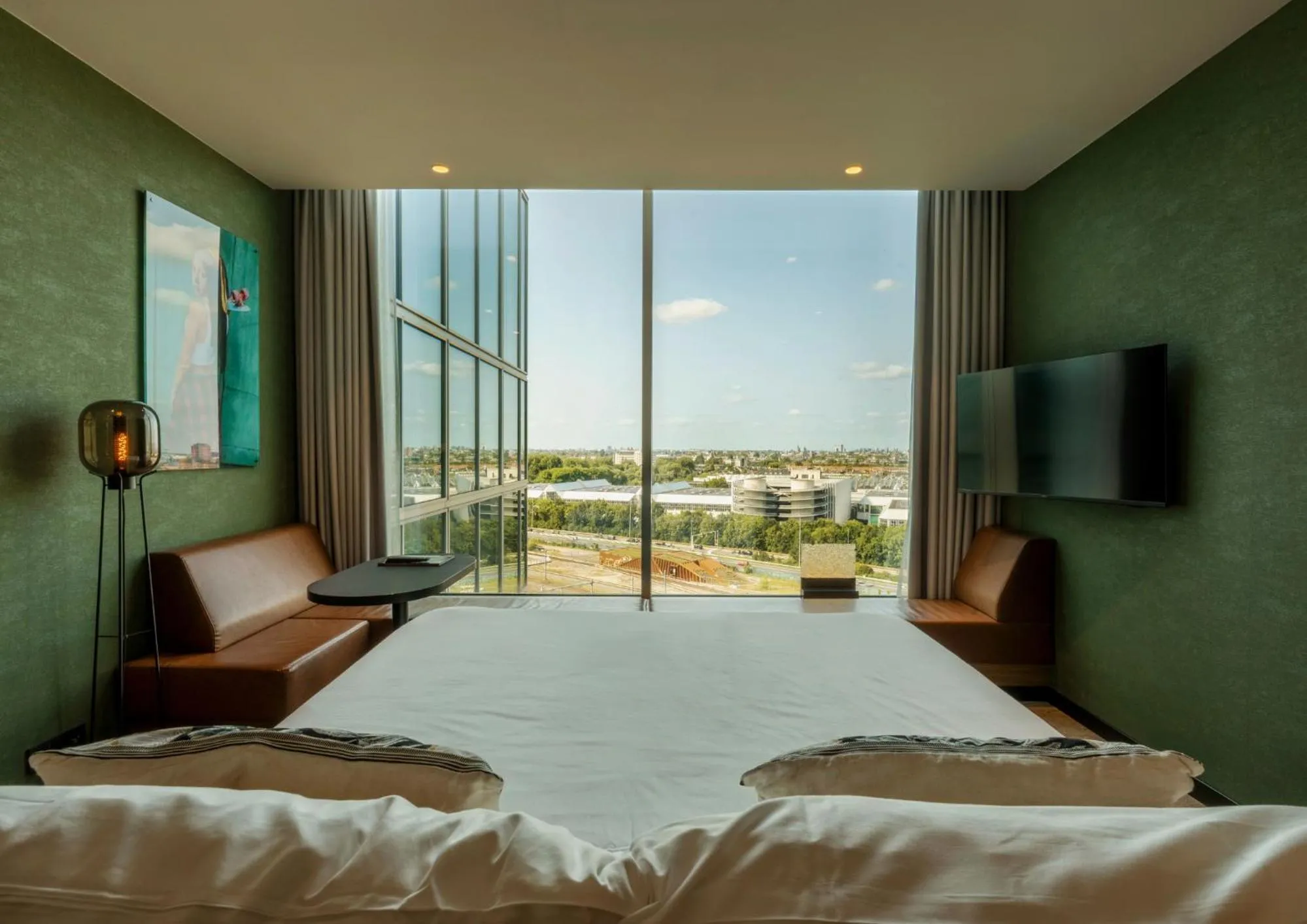 Bed in Van der Valk Hotel Amsterdam Zuidas-Rai