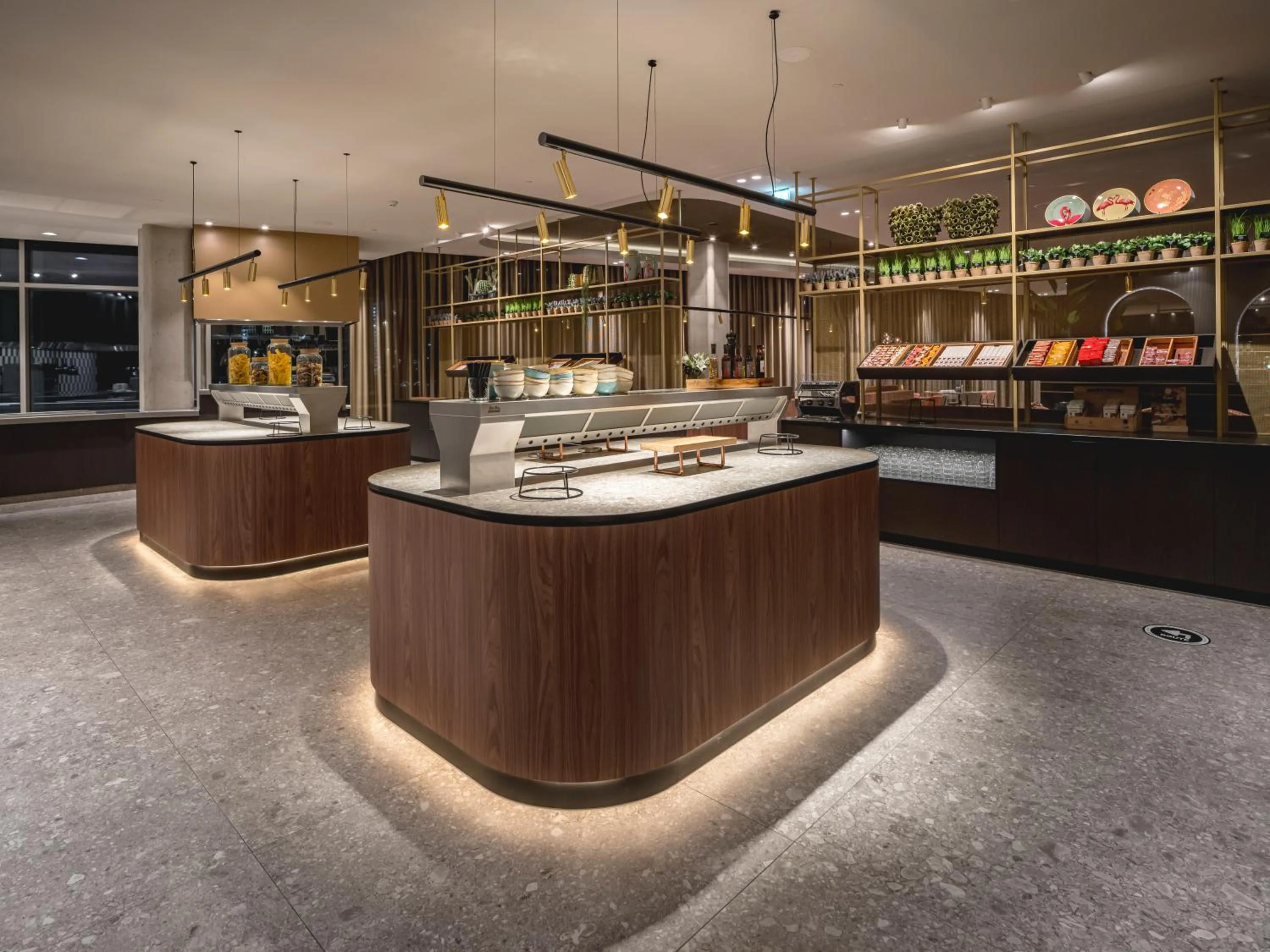 Restaurant/places to eat in Van der Valk Hotel Amsterdam Zuidas -Rai